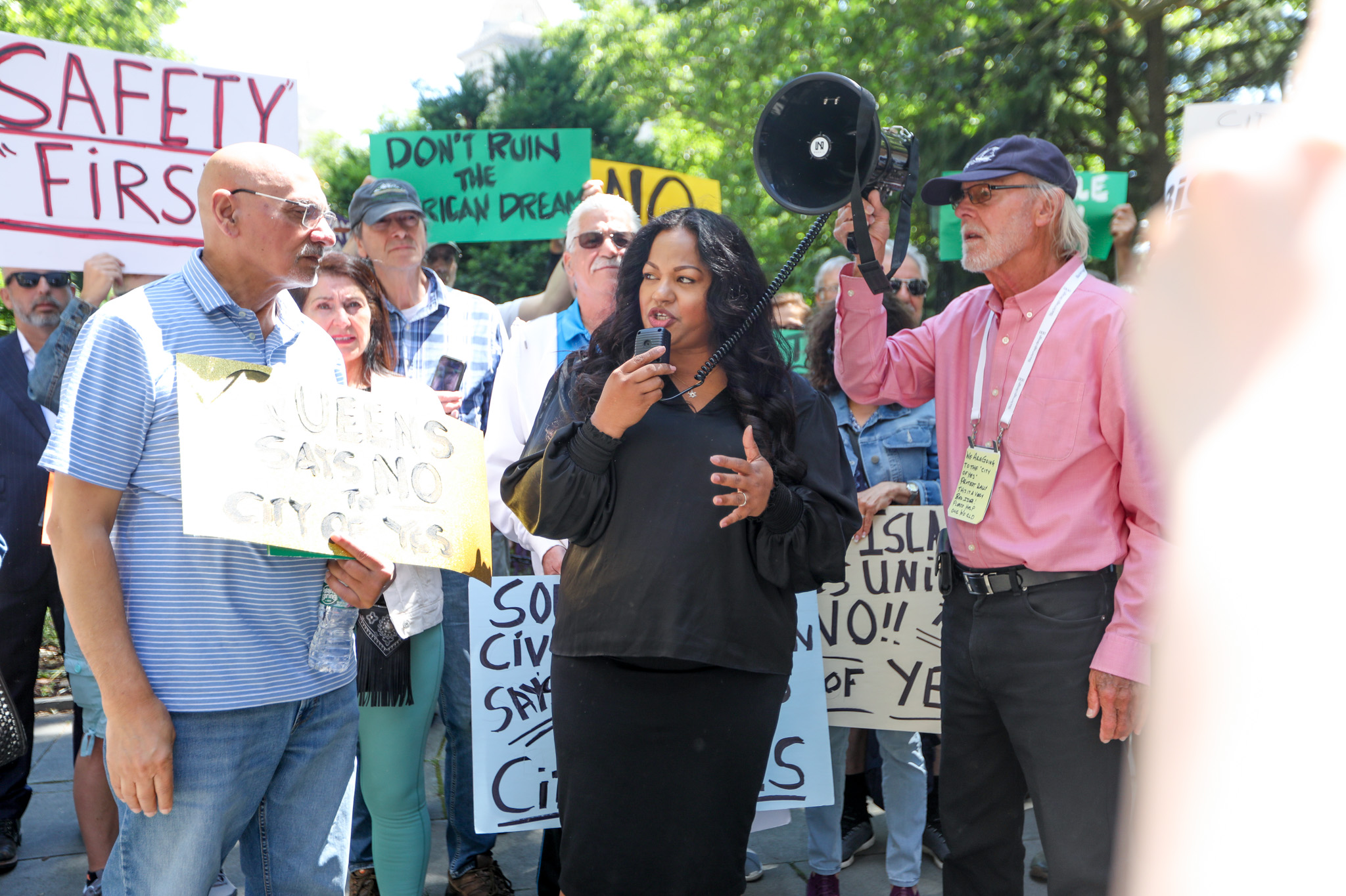 Staten Islanders, joined by citywide protesters, rally against major ...