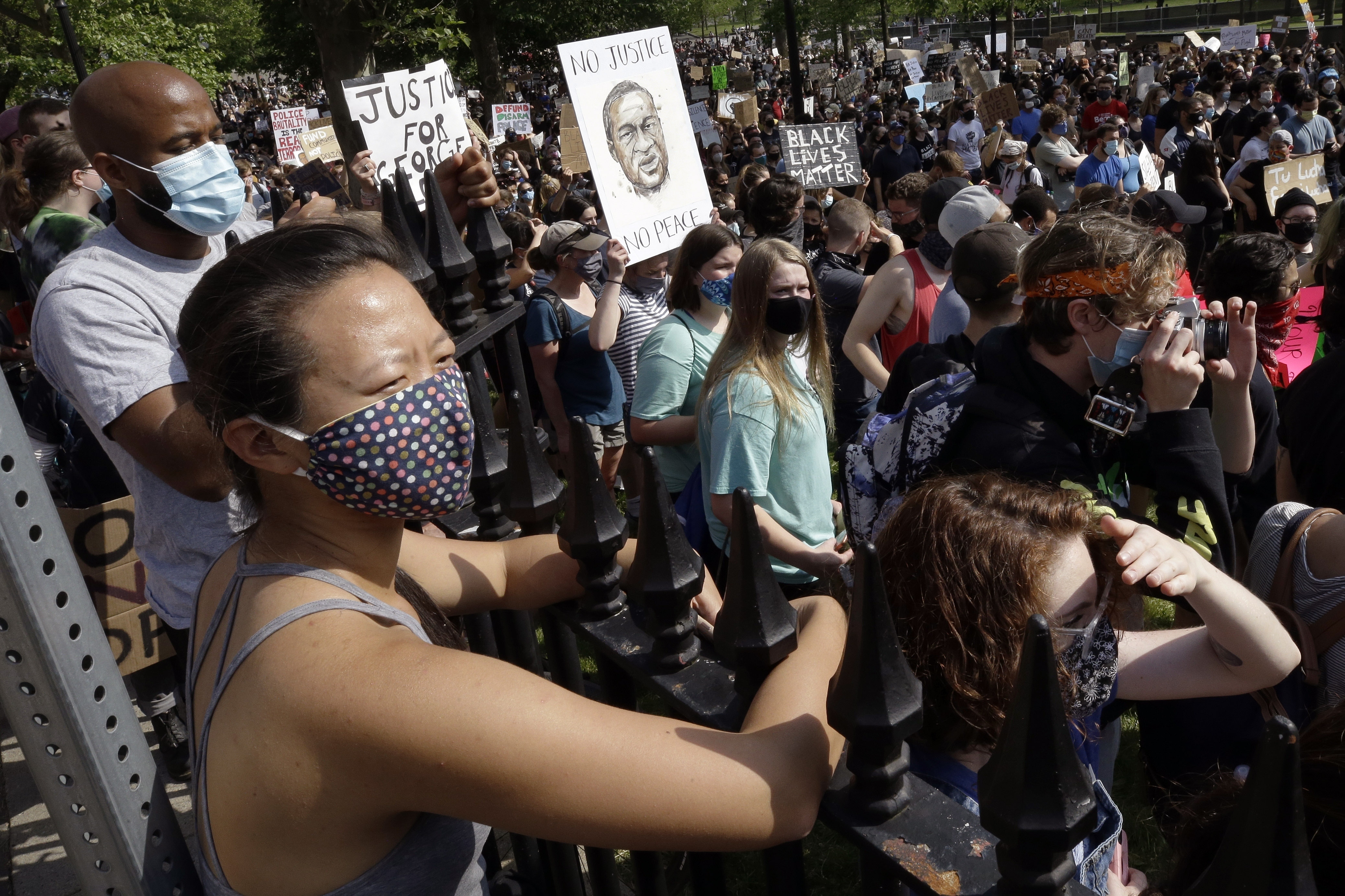 Black Lives Matter protest on Boston Common Wednesday, June 3 ...