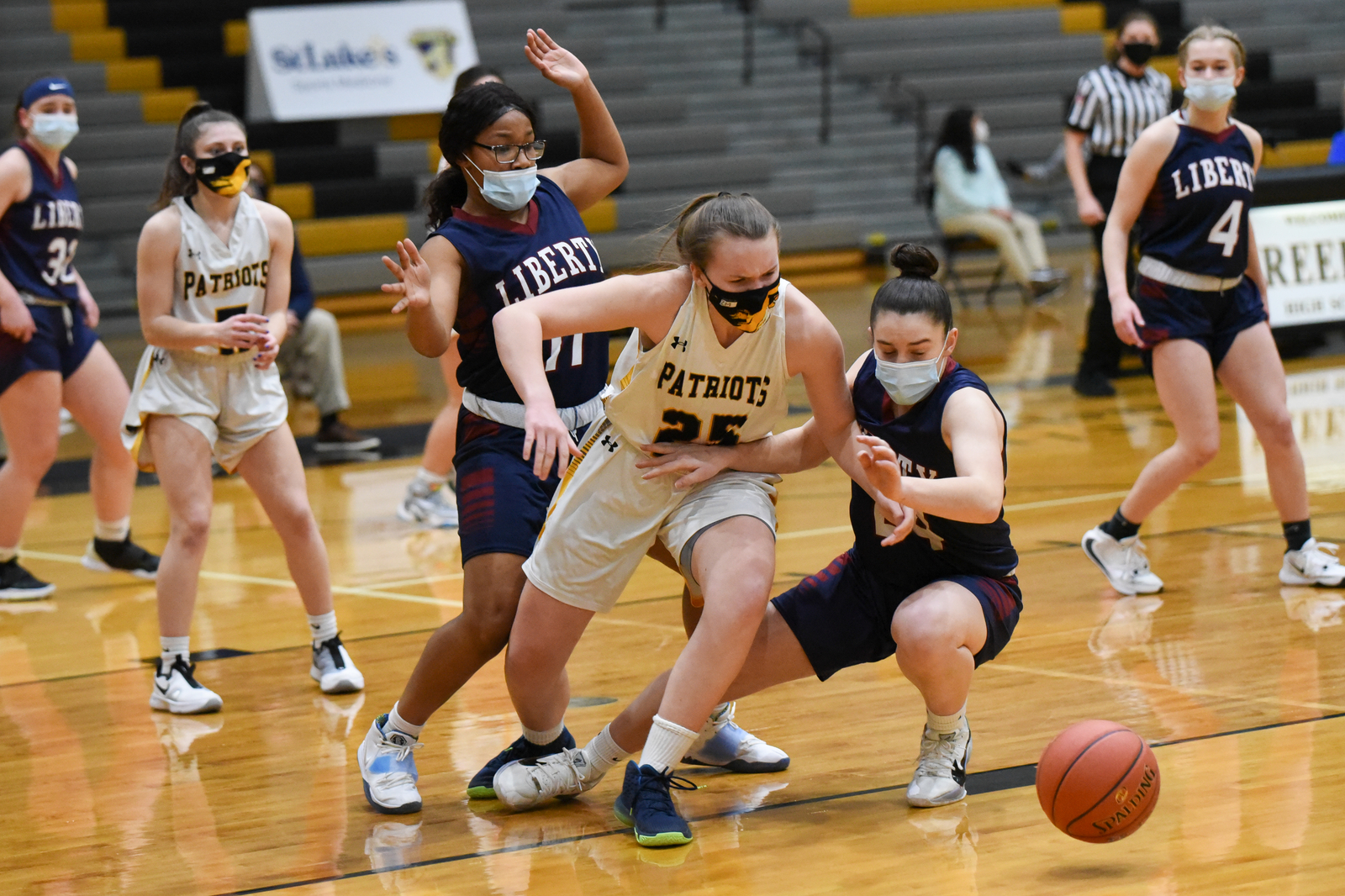 District 11 Class 6A girls basketball first round: Liberty vs. Freedom ...