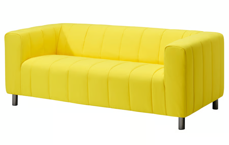 IKEA's vintage KLIPPAN love seat is seeing a rare markdown for a