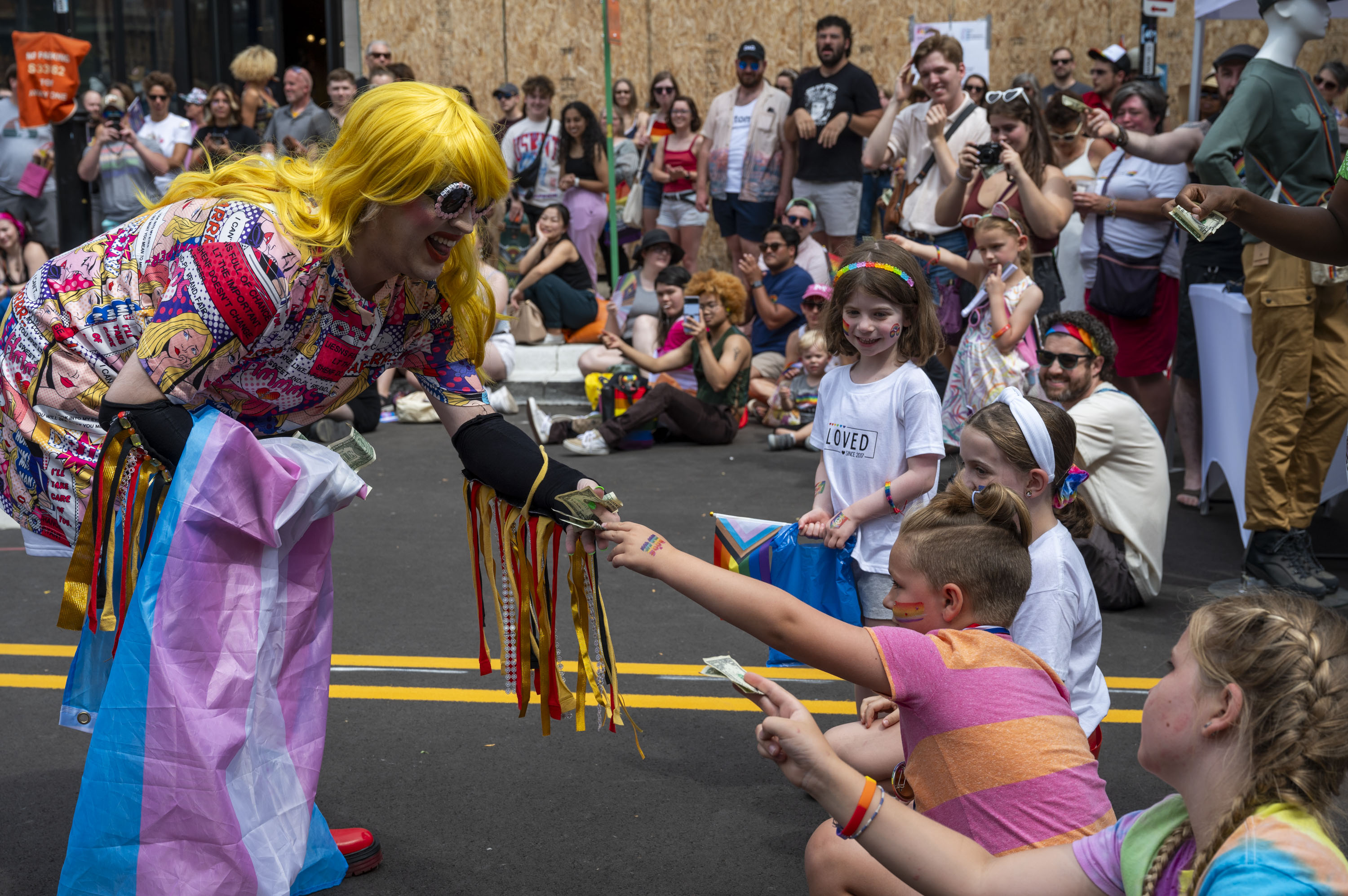 Ann Arbor Pride on Main Street