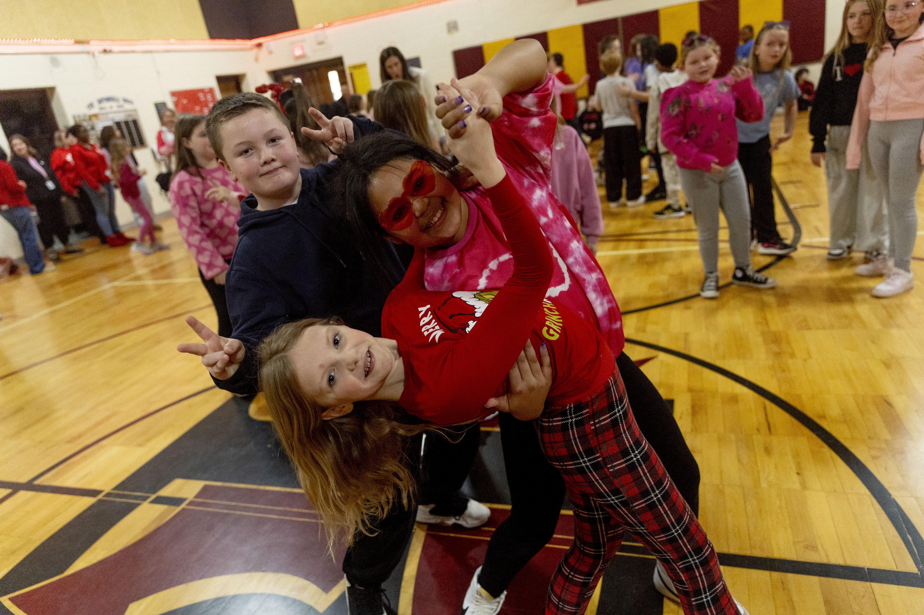 Davison students celebrate Valentine's Day at Gates Elementary - mlive.com