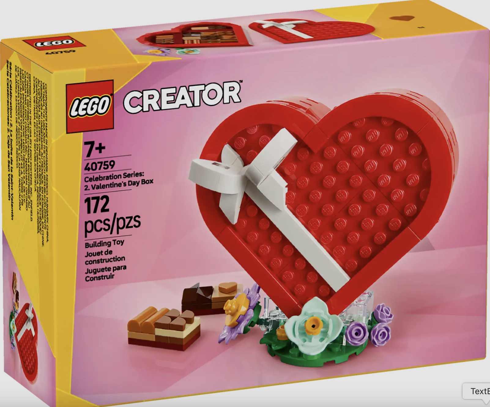 How to get LEGO Valentine's Day Gift With Purchase online