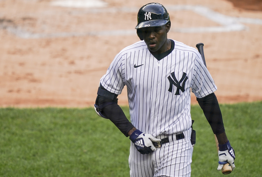 Yankees recall Franchy Cordero to replace Jake Bauers