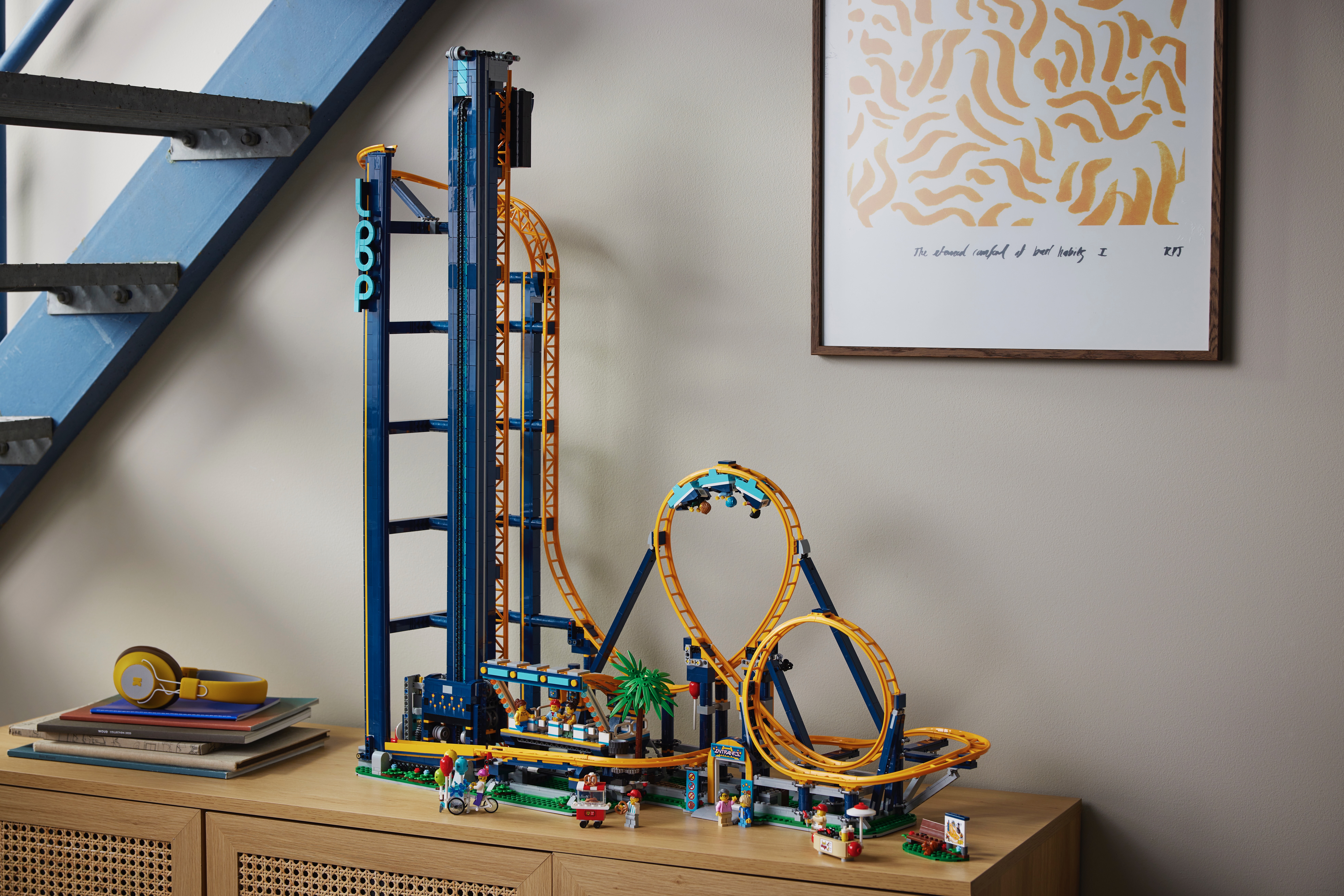 David jones store lego roller coaster