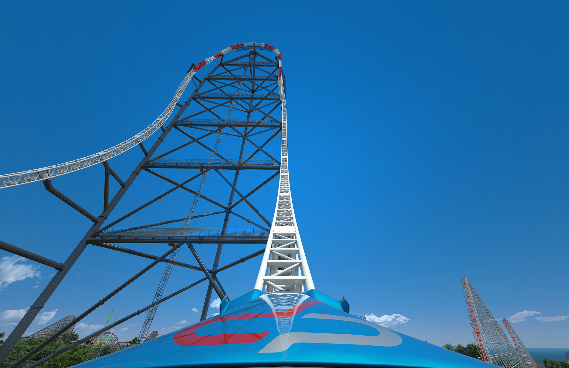 Cedar Point to debut new triple launch strata rollercoaster Top