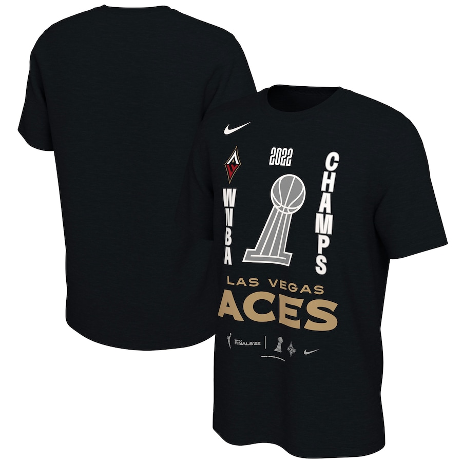 WNBA Champions 22 Las Vegas Aces T-Shirt - Yesweli