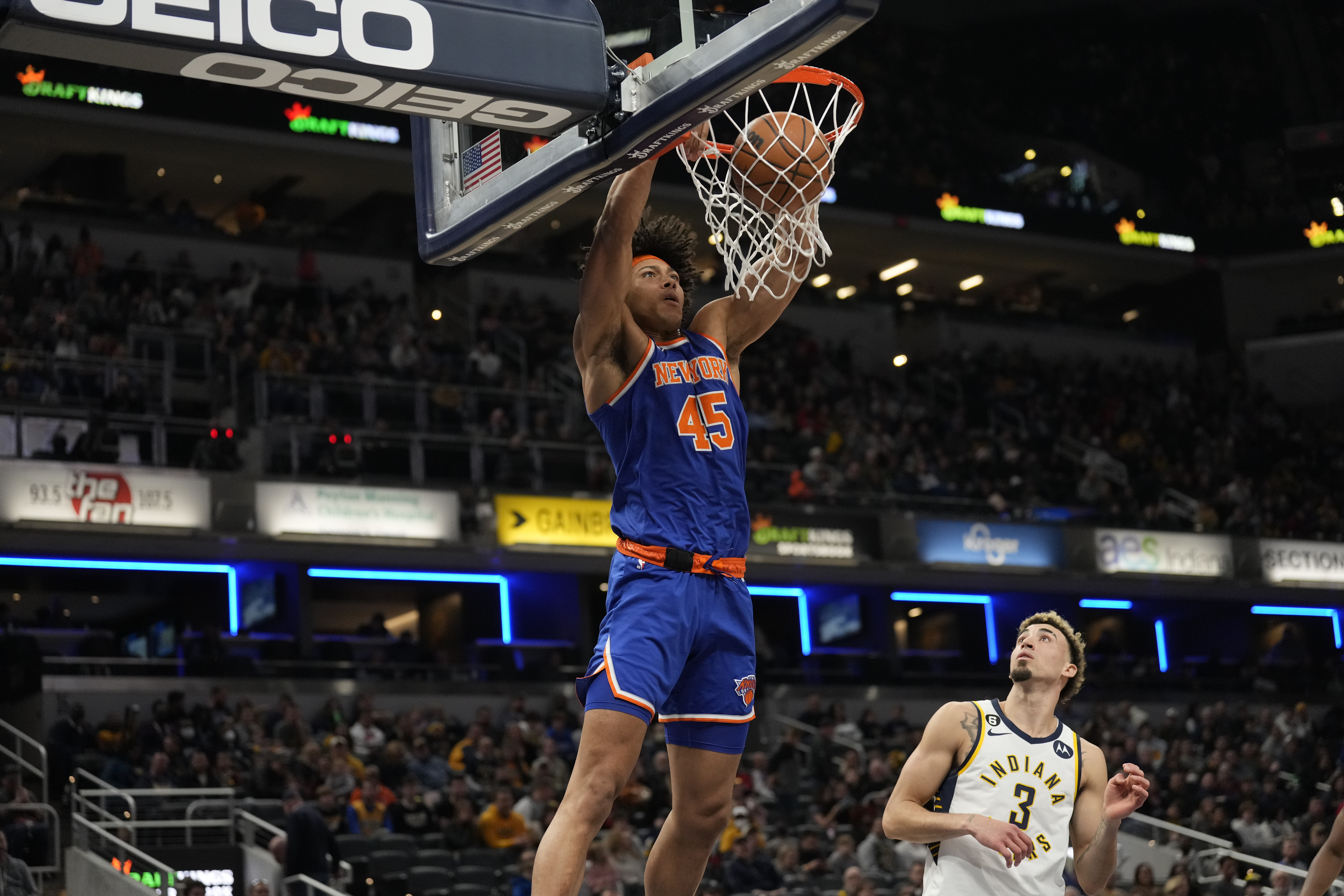 Jericho Sims - New York Knicks - Game-Worn City Edition Jersey