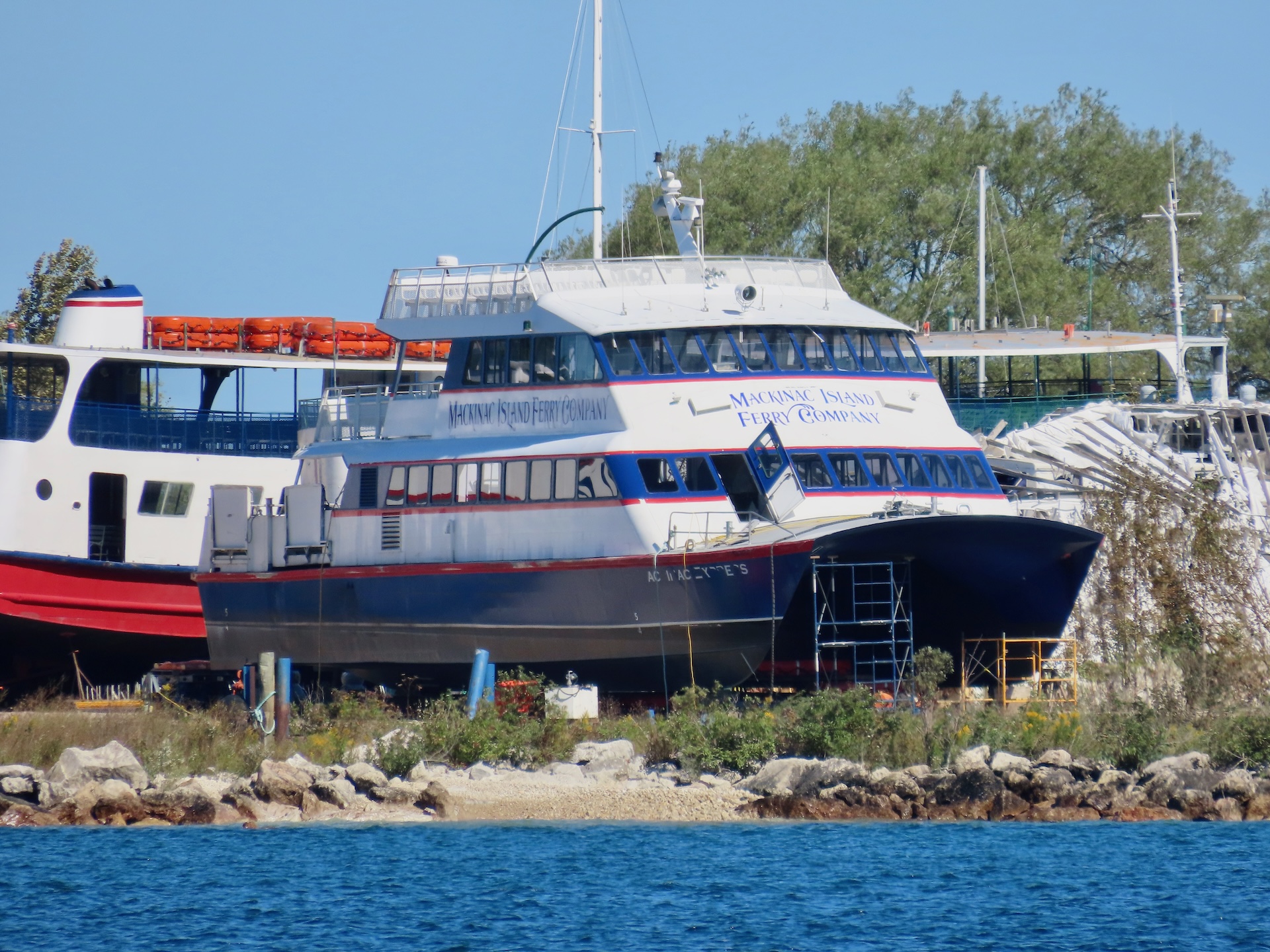 Mackinac Island ferry fleet idled in St. Ignace - mlive.com
