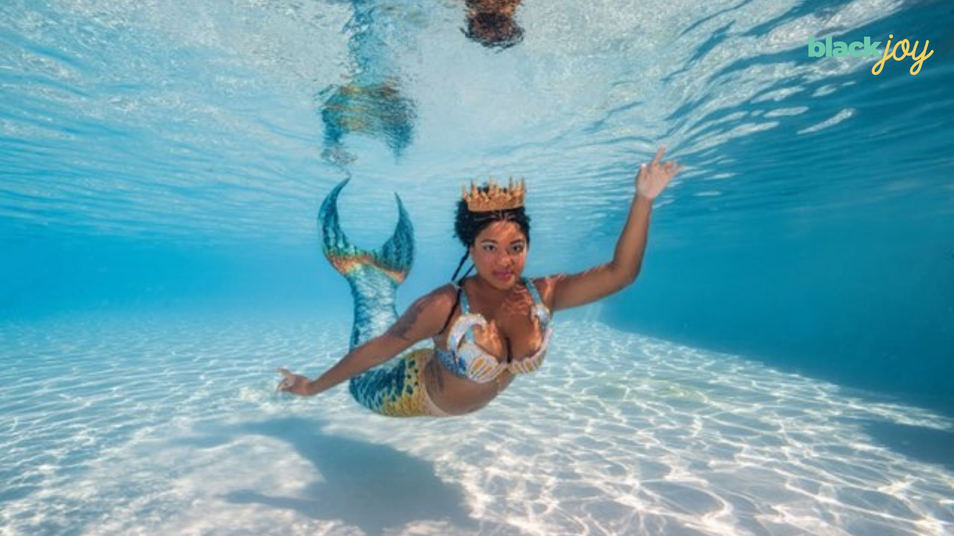 A Florida mermaid is healing Black people's trauma with water