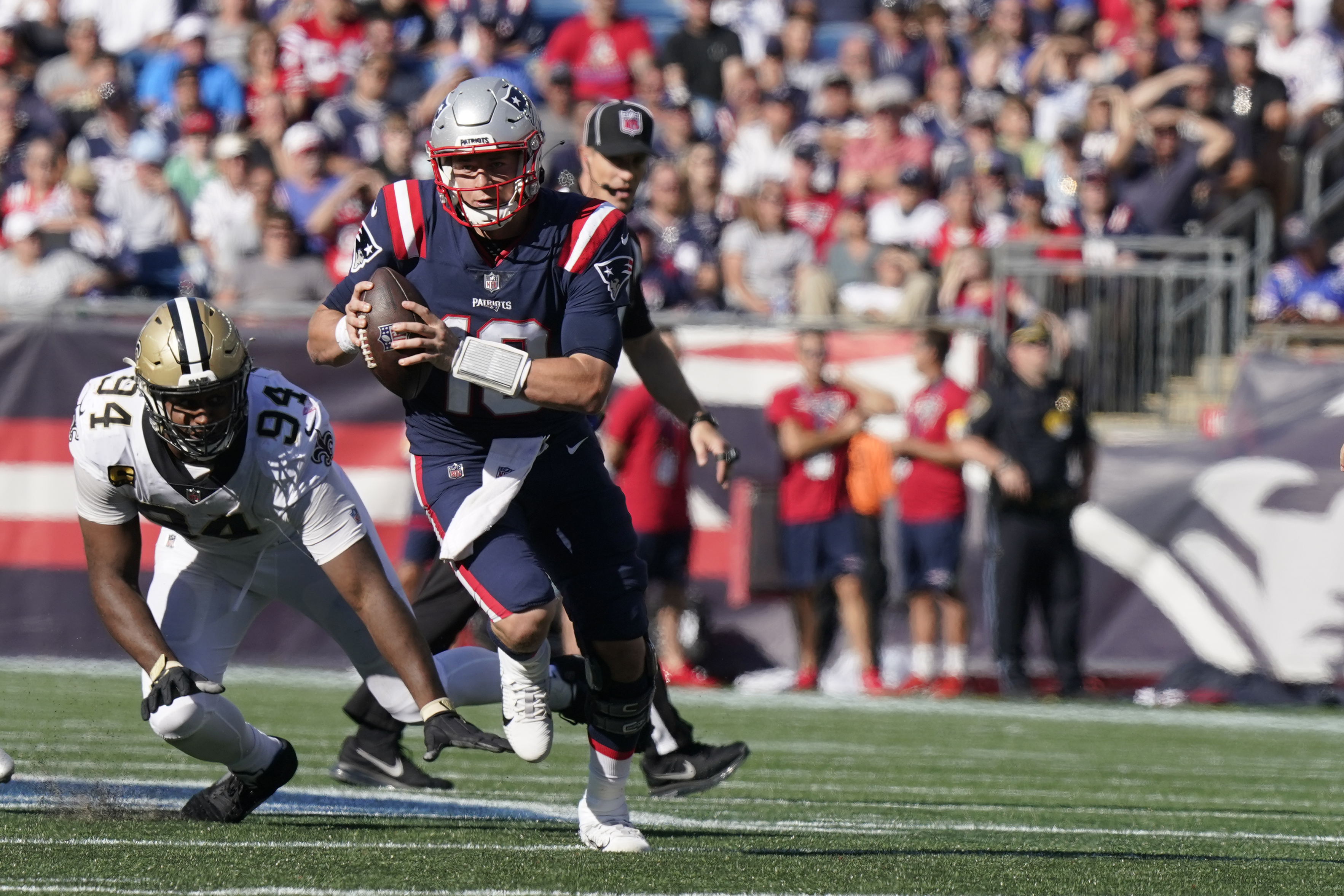 New England Patriots Quarterback Mac Jones Among '3 to Watch' vs