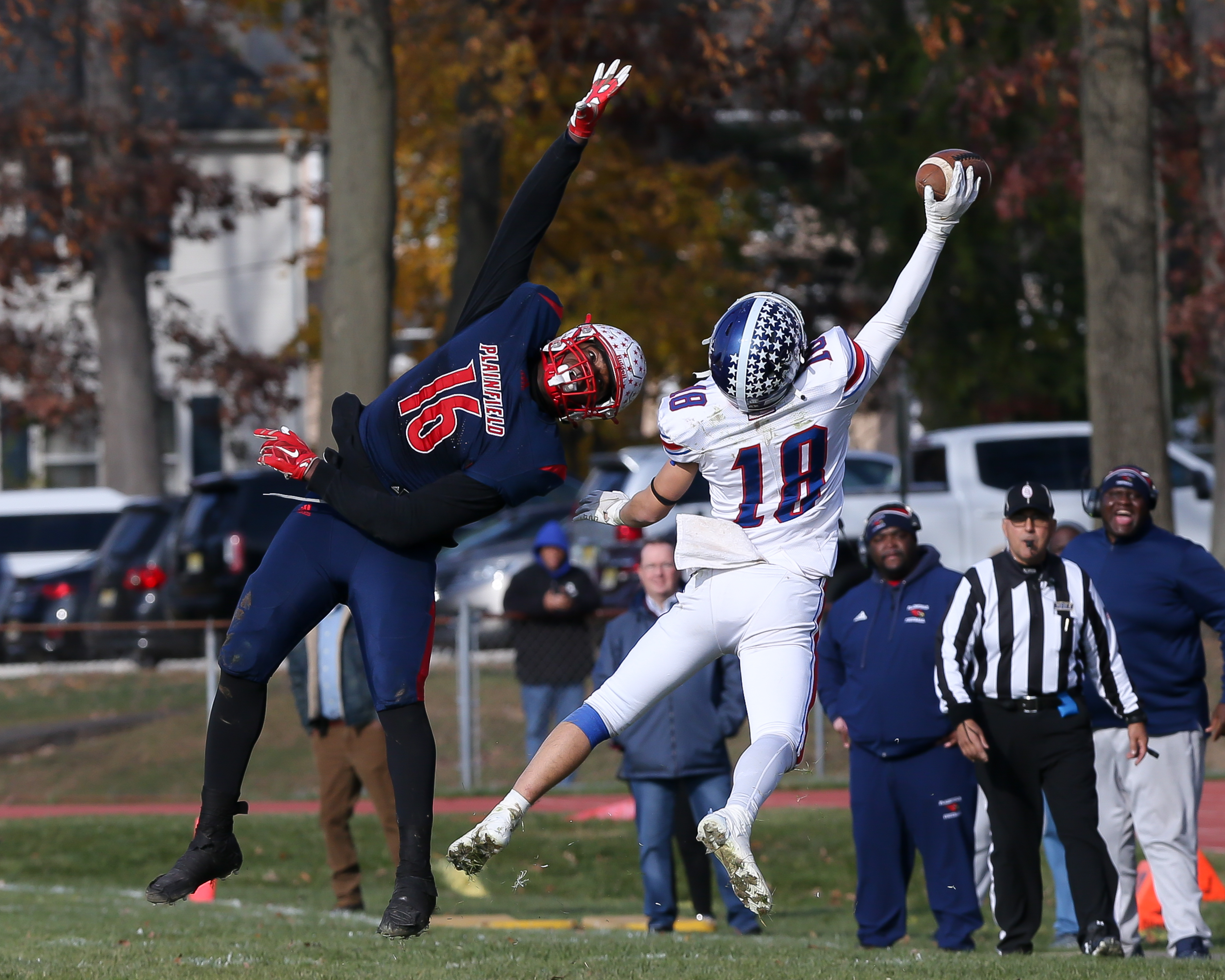 Football: Westfield Feasts on TD Passes, Downs Plainfield, 27-0, in Thanksgiving  Rivalry Game