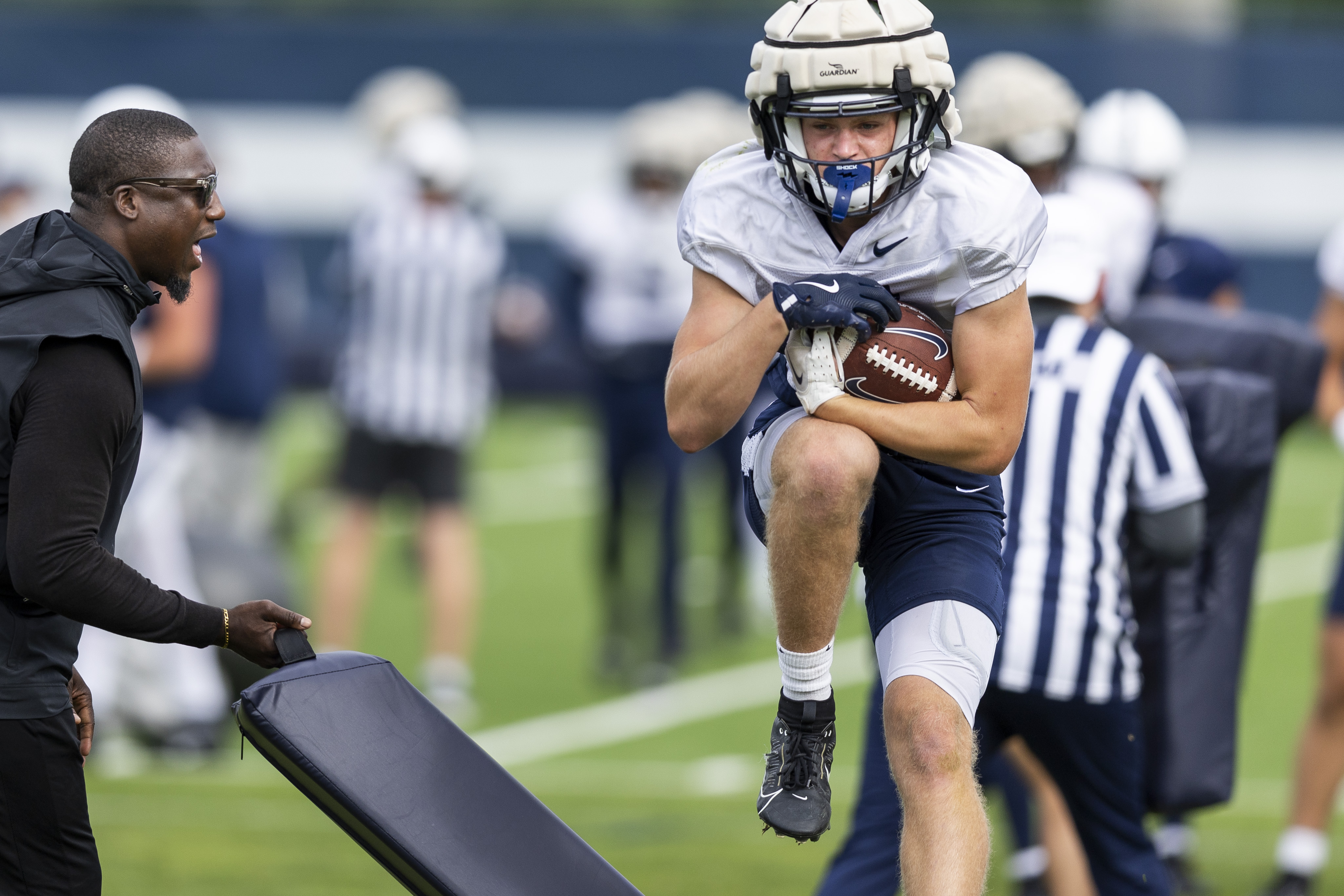 Andrew Rappleyea Penn State practice, Aug. 20, 2024 - pennlive.com