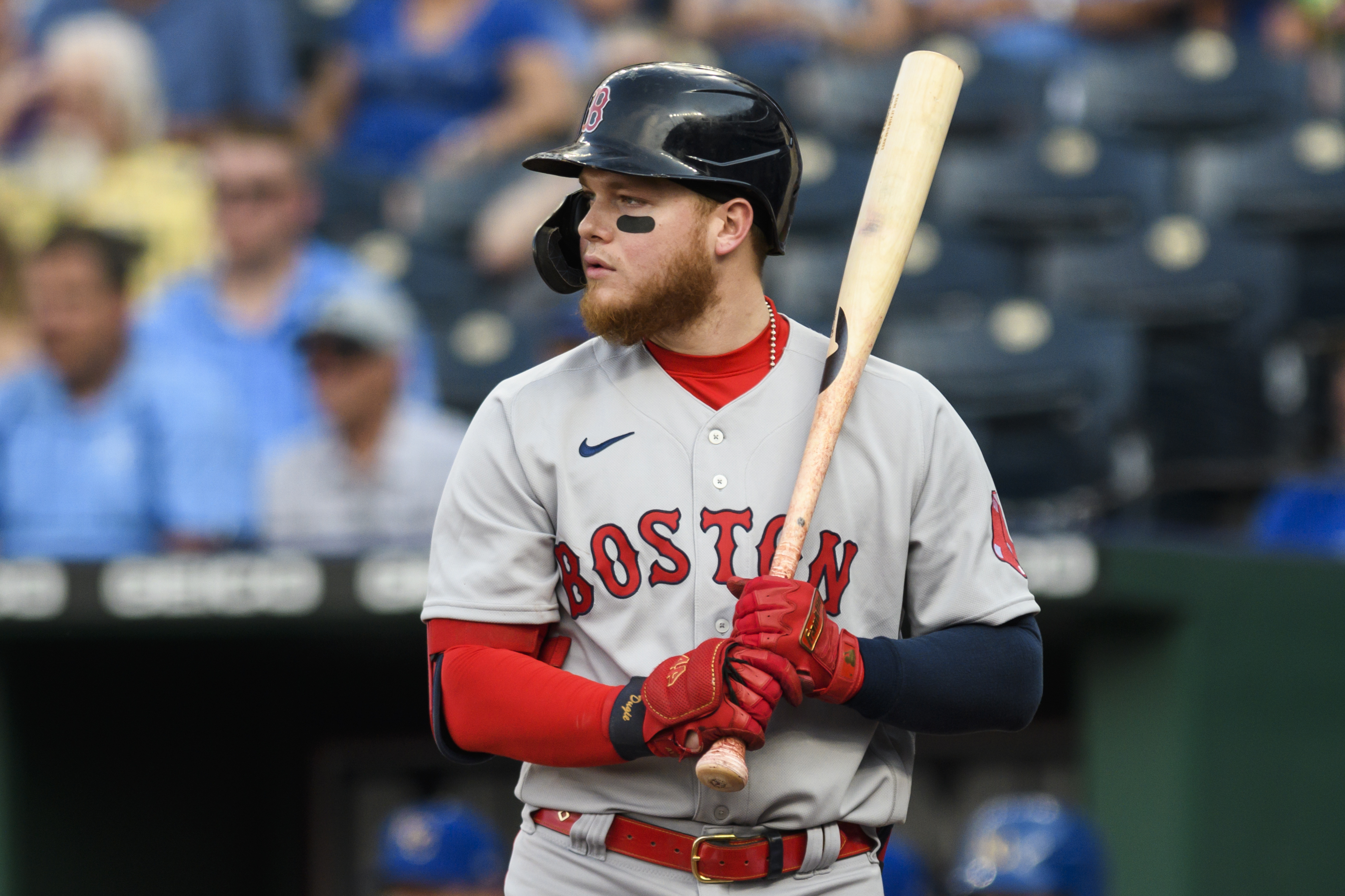Red Sox outfielder Alex Verdugo is armed with a rediscovered strength this  year - The Boston Globe
