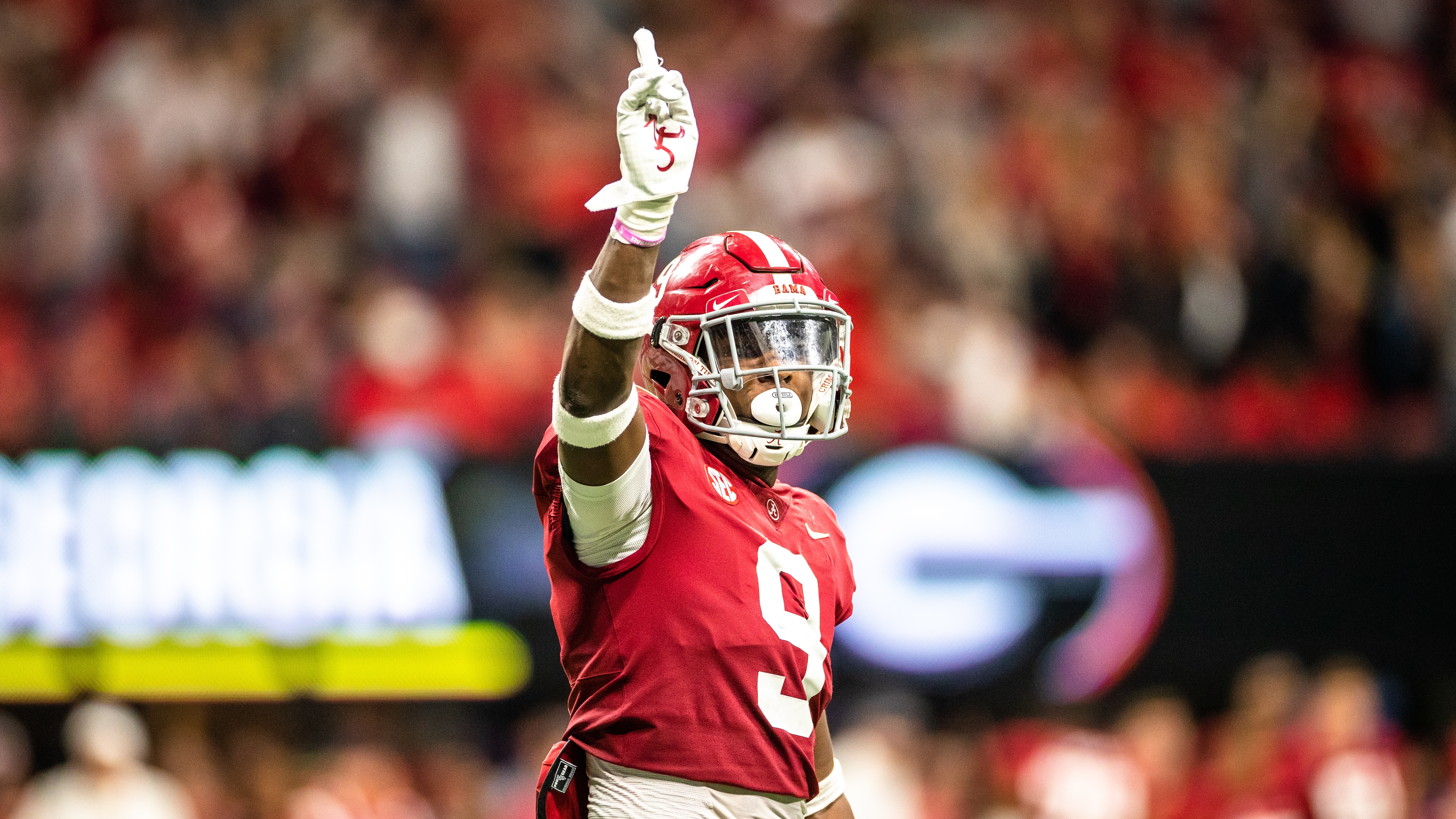 Alabama football safety Jordan Battle scores a pick-six vs. MS State