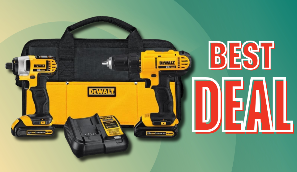 Amazon has slashed $100 off this DEWALT 20V Max cordless drill