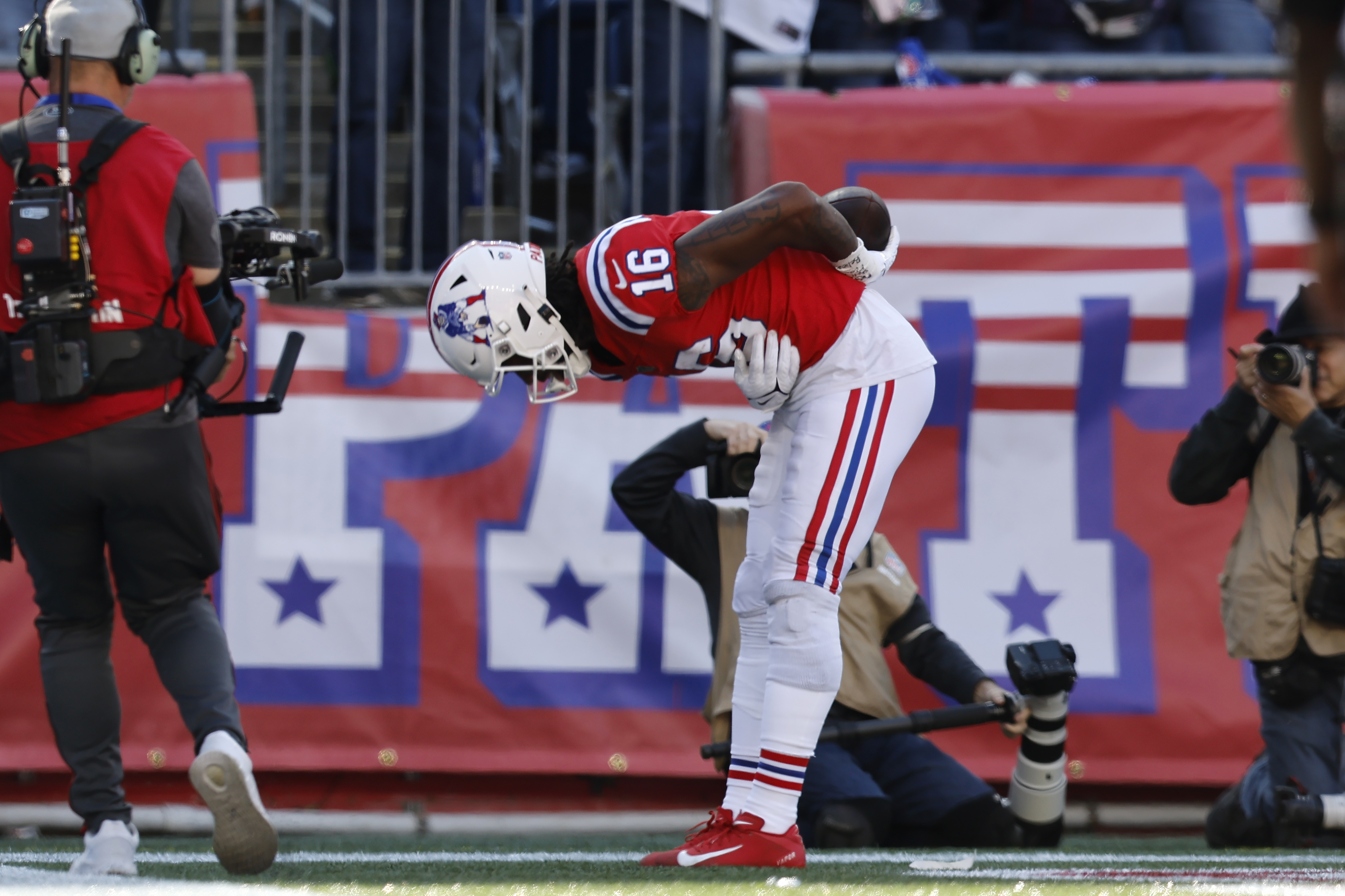 Final: Patriots shut out Lions 29-0 on throwback day at Gillette Stadium