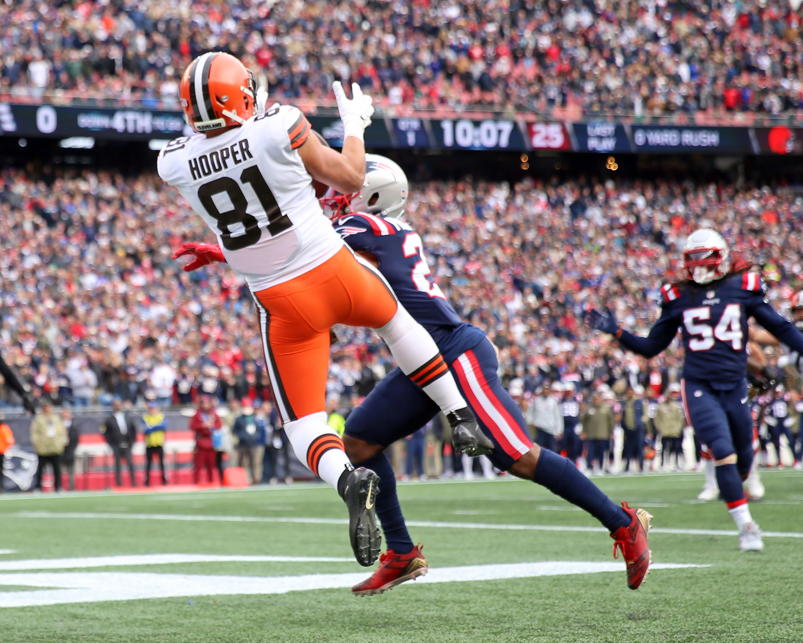 Cleveland Browns Vs. New England Patriots, November 14, 2021 ...