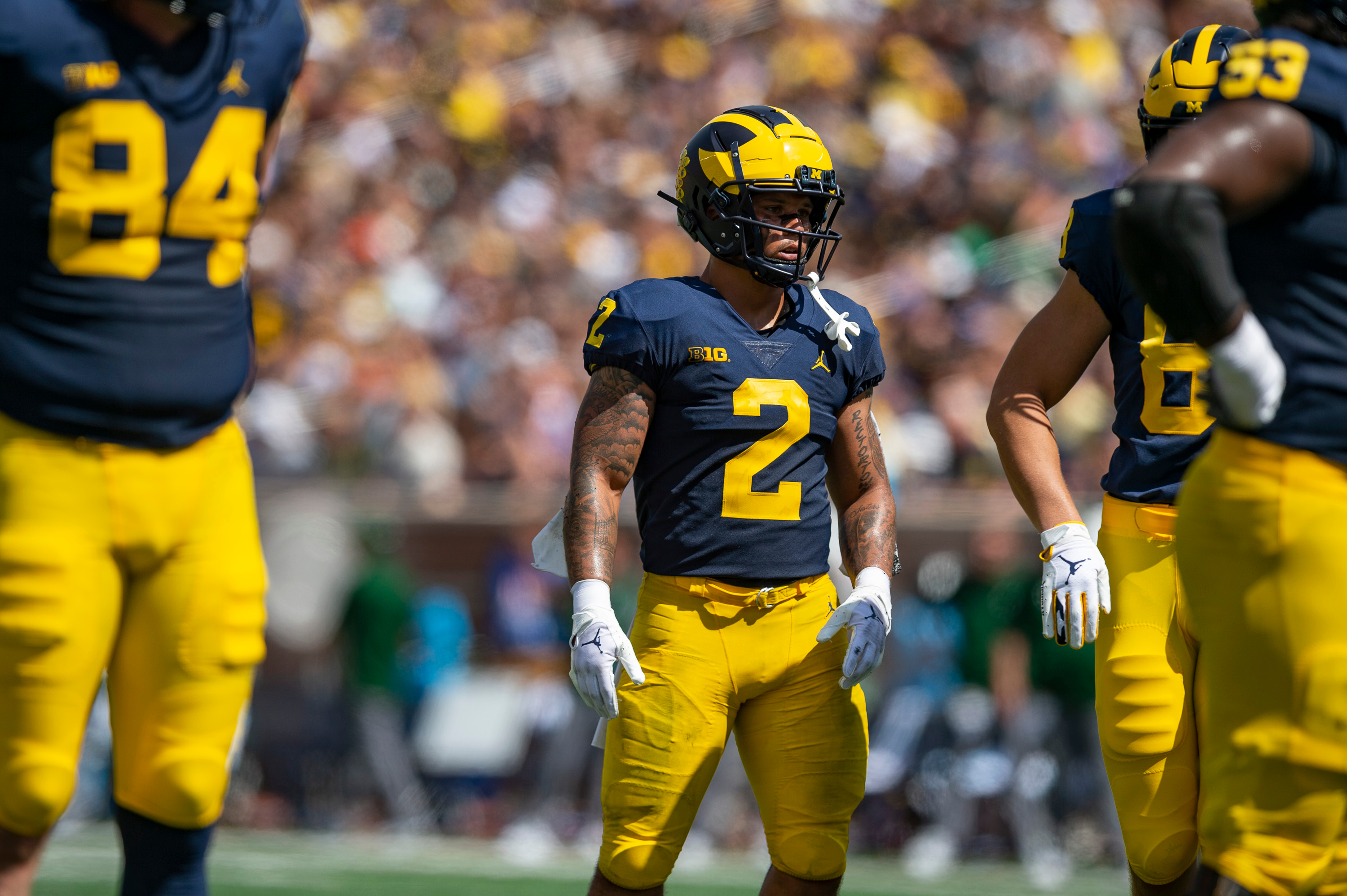 3 Michigan football players make PFF top 50 most NFL draft players