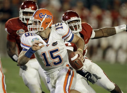 Former Florida quarterback Tim Tebow elected to College Football