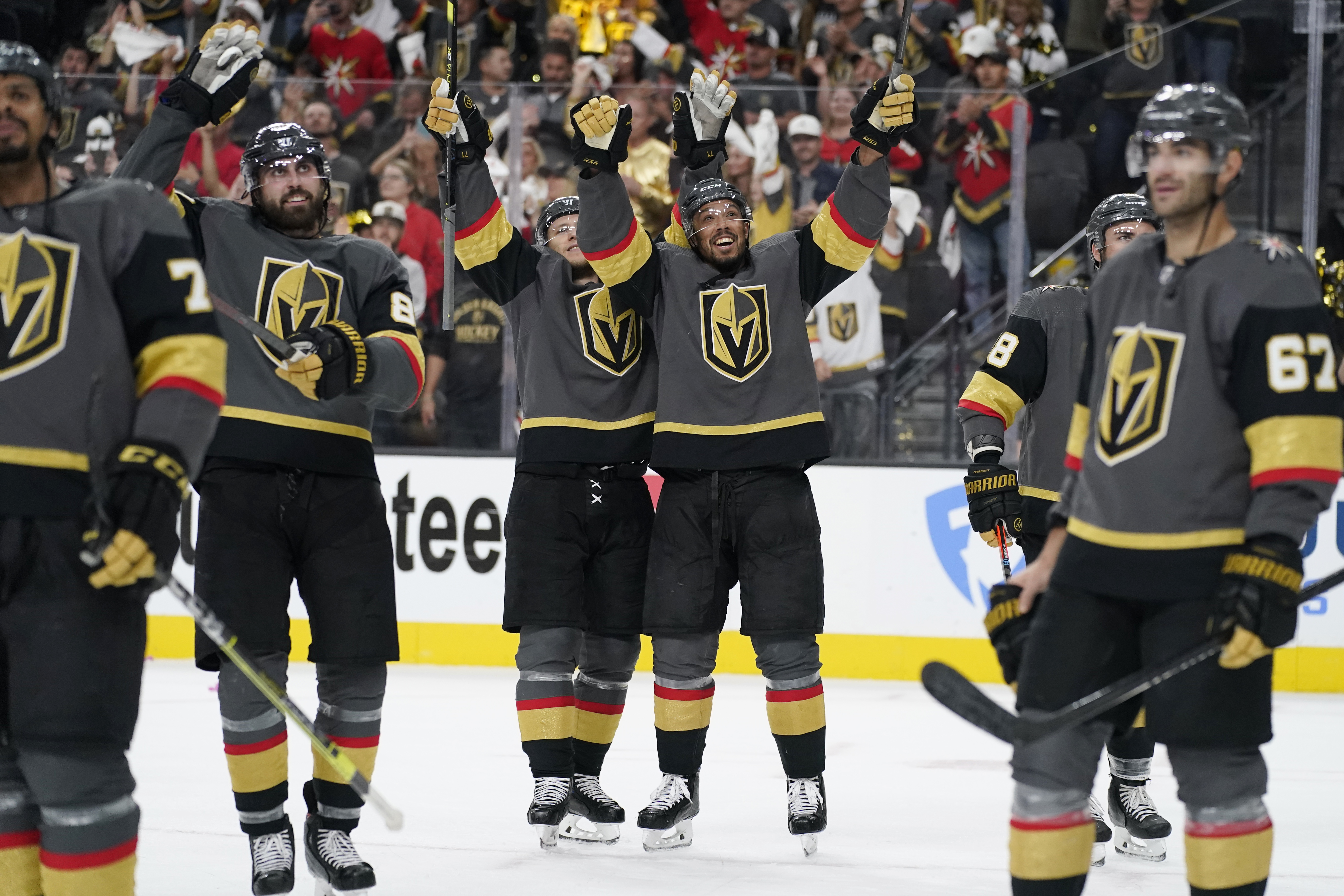 NHL scores: Golden Knights top Canadiens in Game 1