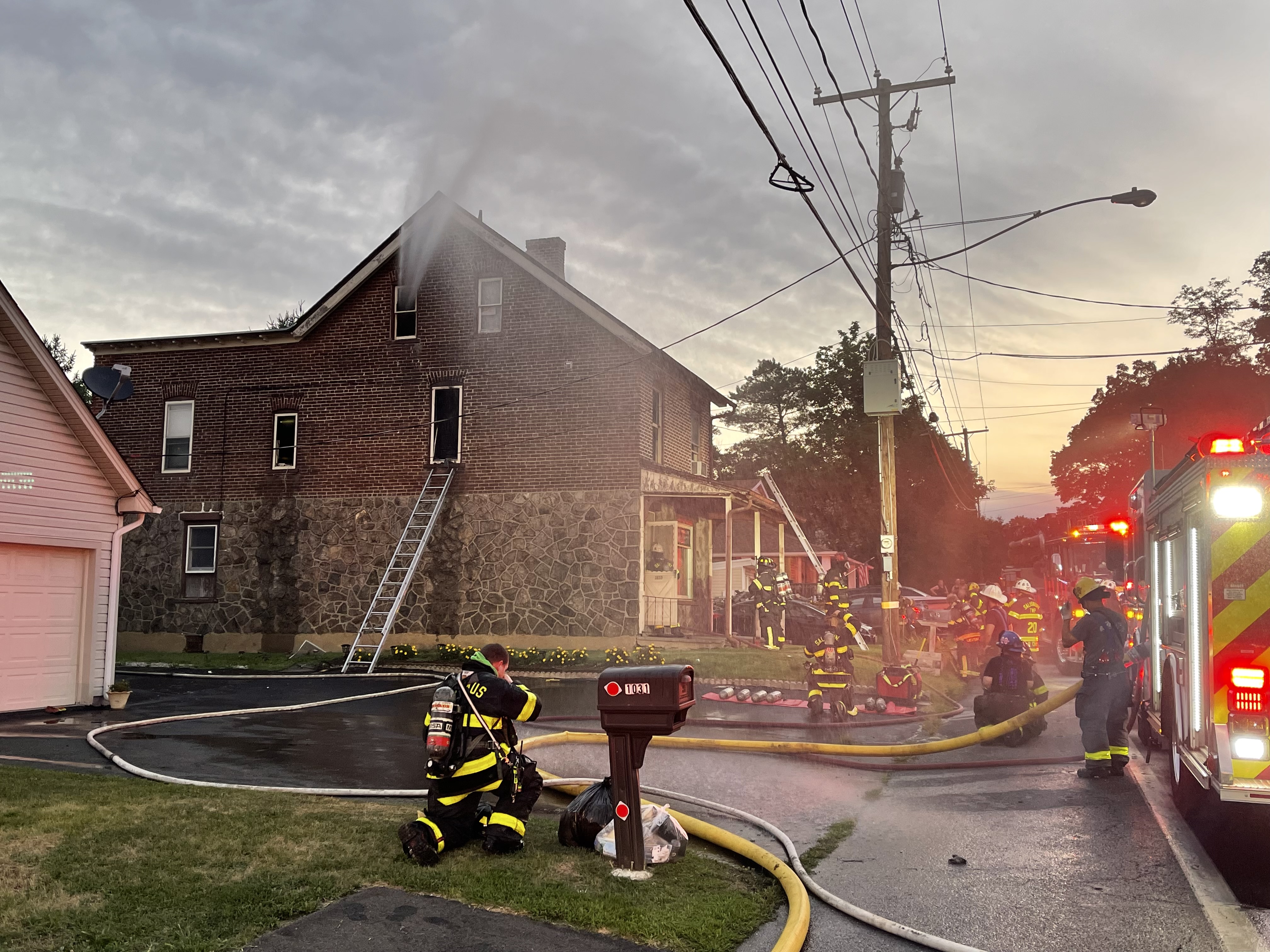 Allentown home caught fire twice in three years.