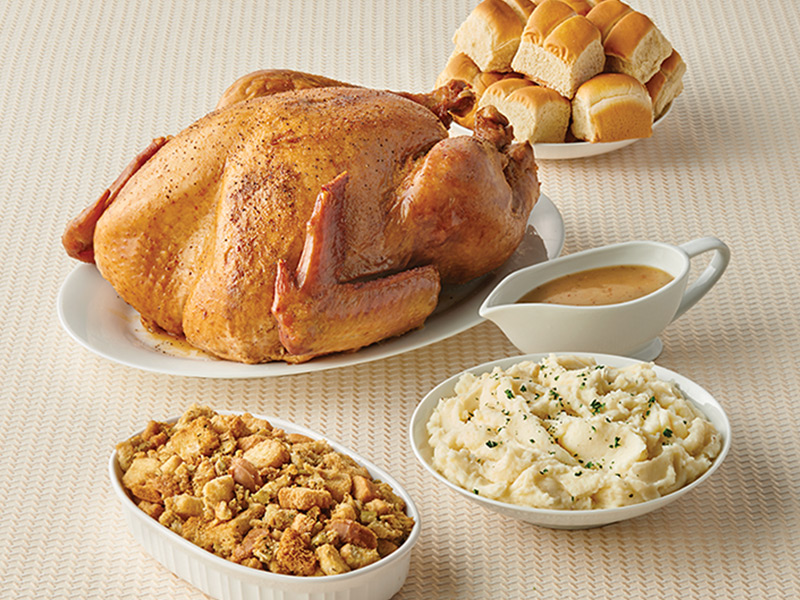 pre-cooked Thanksgiving meals 