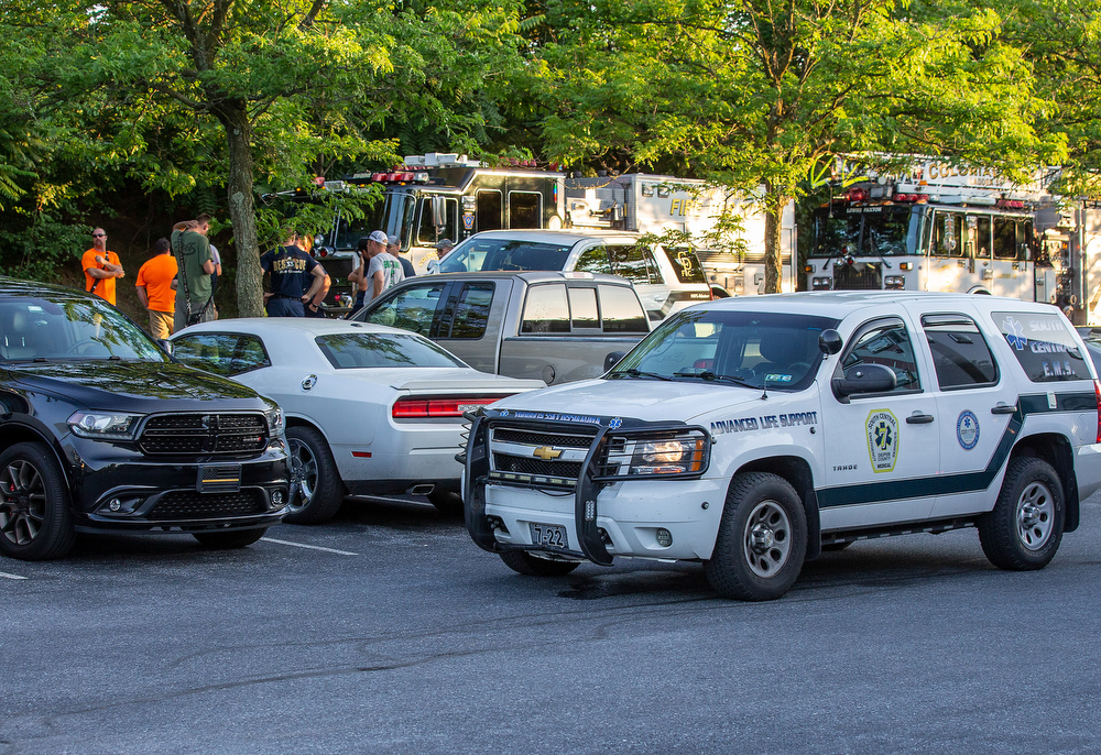 Police on the scene at standoff in Lower Paxton Twp.