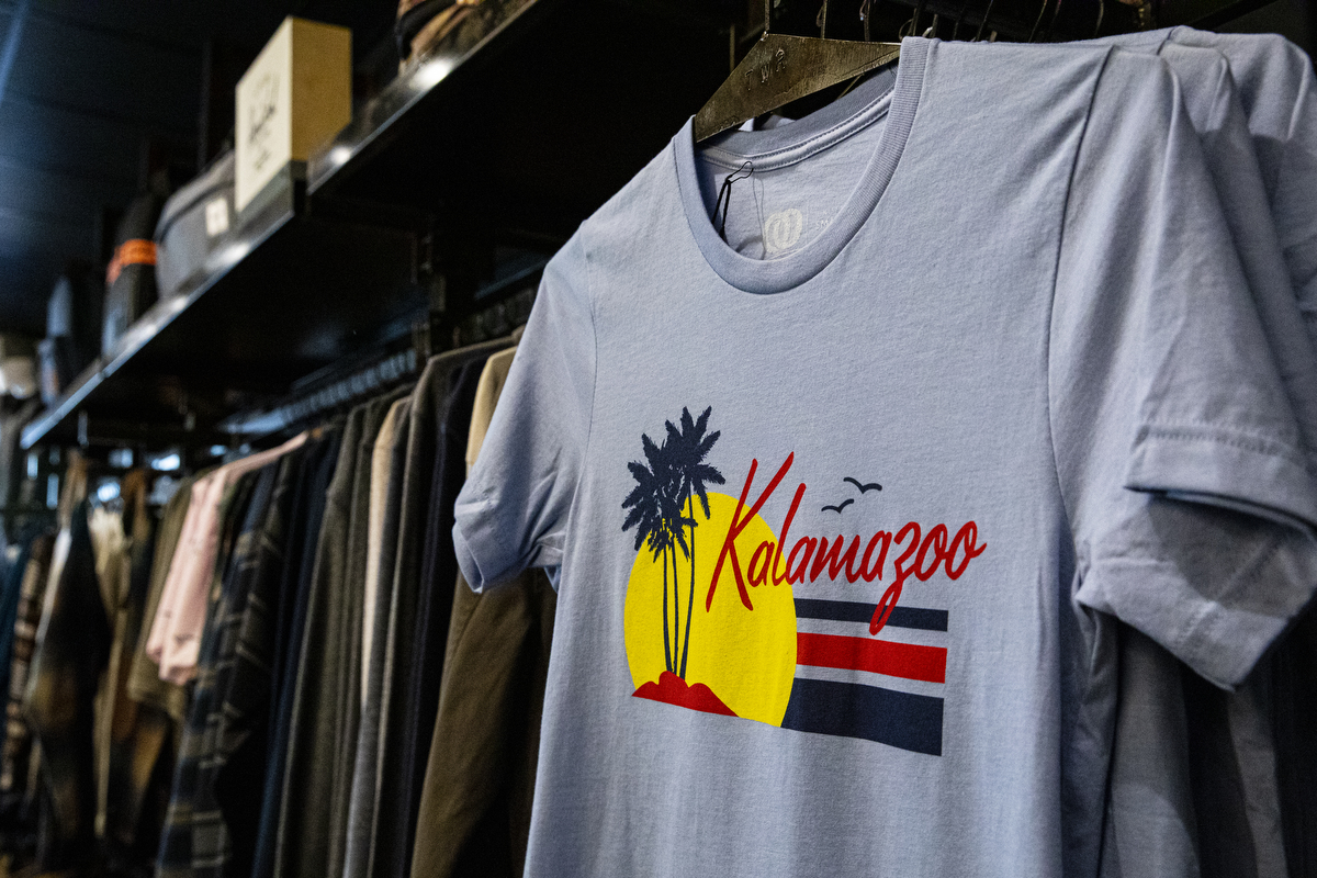 The Waiting Room retail store and in downtown Kalamazoo