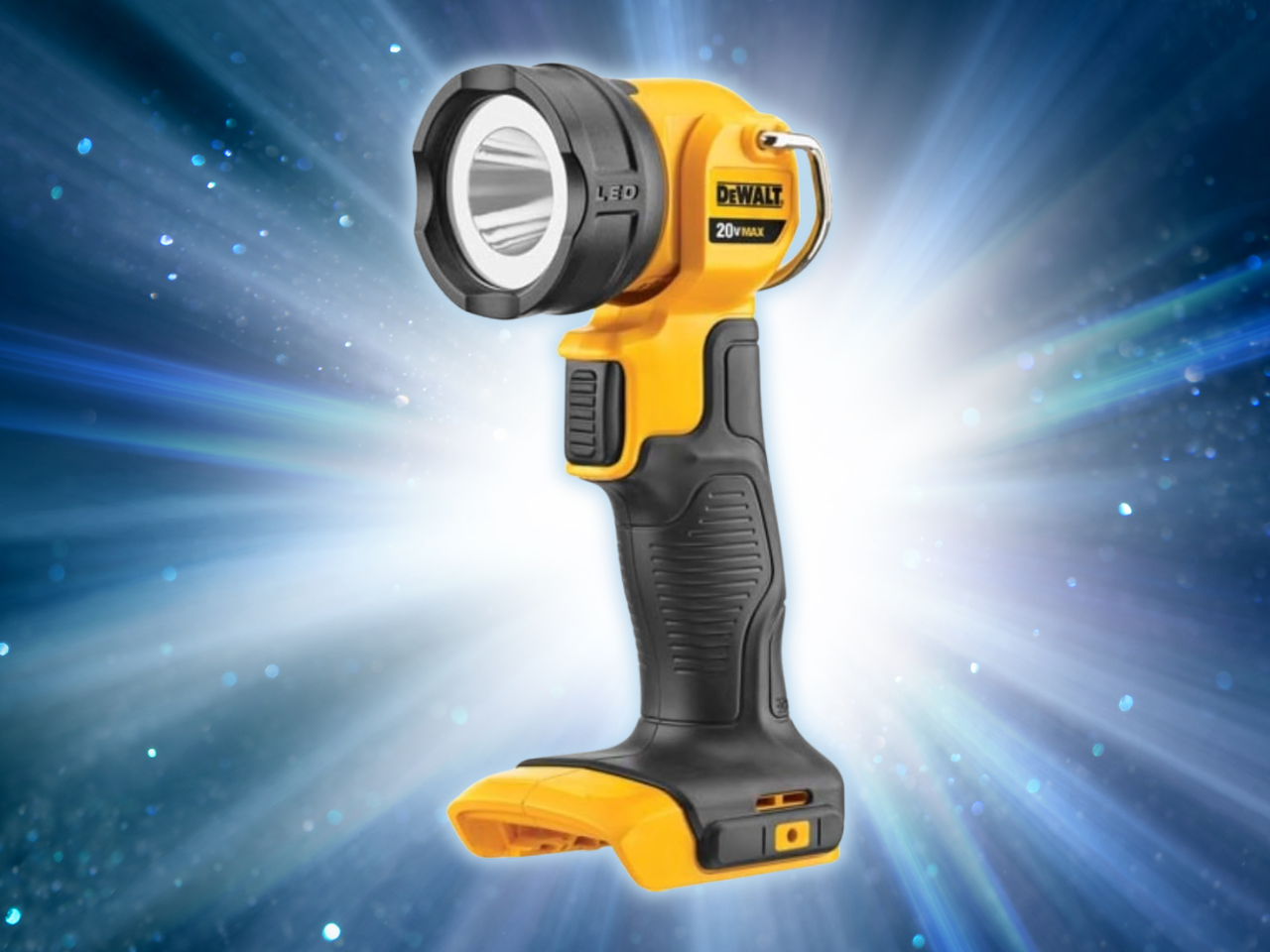 Amazon has this DEWALT LED flashlight on sale for an unheard of 47% off