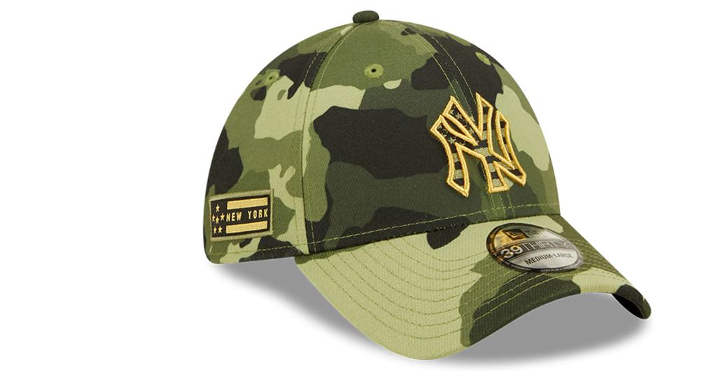 Milwaukee Brewers 2022 ARMED FORCES STARS N STRIPES Hat