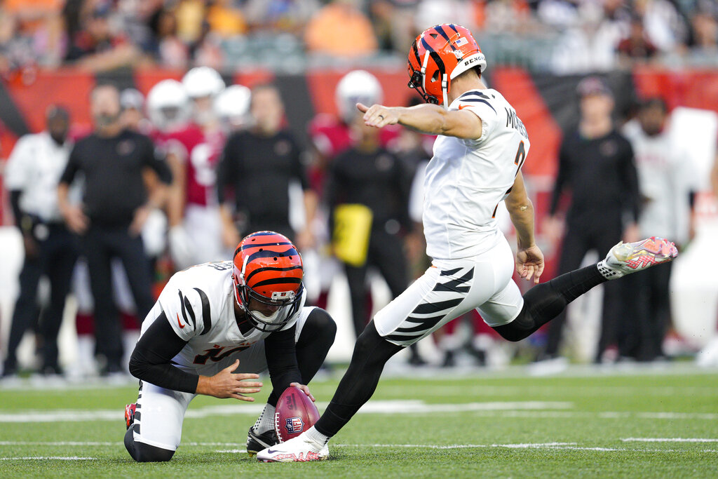 Evan McPherson's popularity has kicked into high gear with Bengals