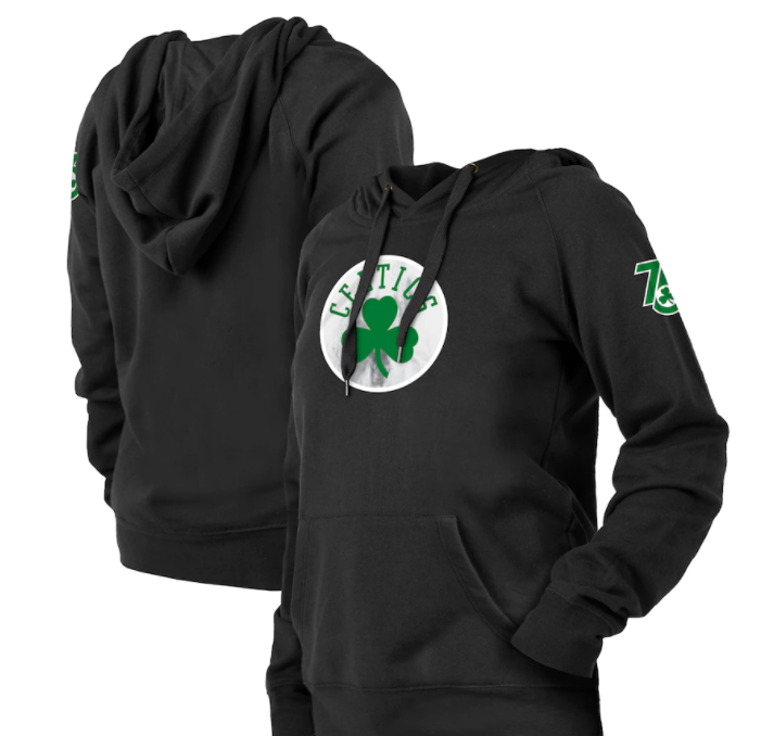 Boston Celtics New Era 2021/22 City Edition Big & Tall Pullover Hoodie -  Kelly Green