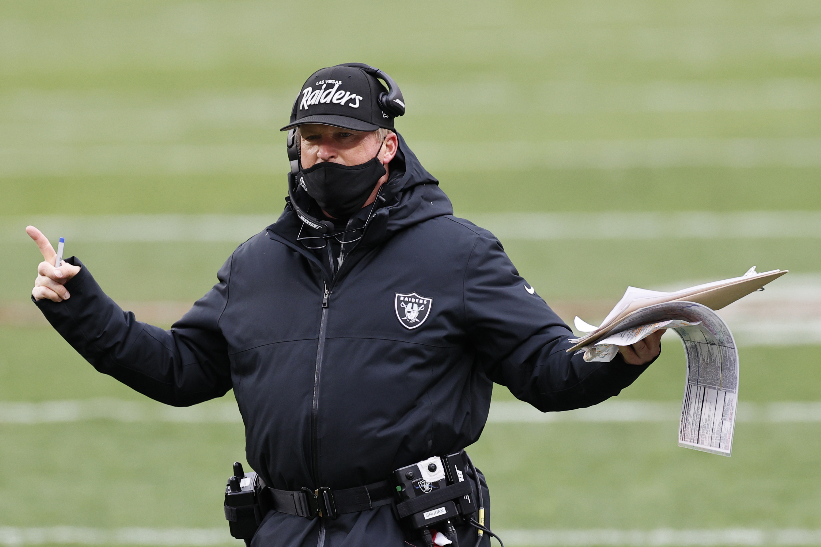 Report: NFL investigating Raiders' Jon Gruden for using racial slur in email