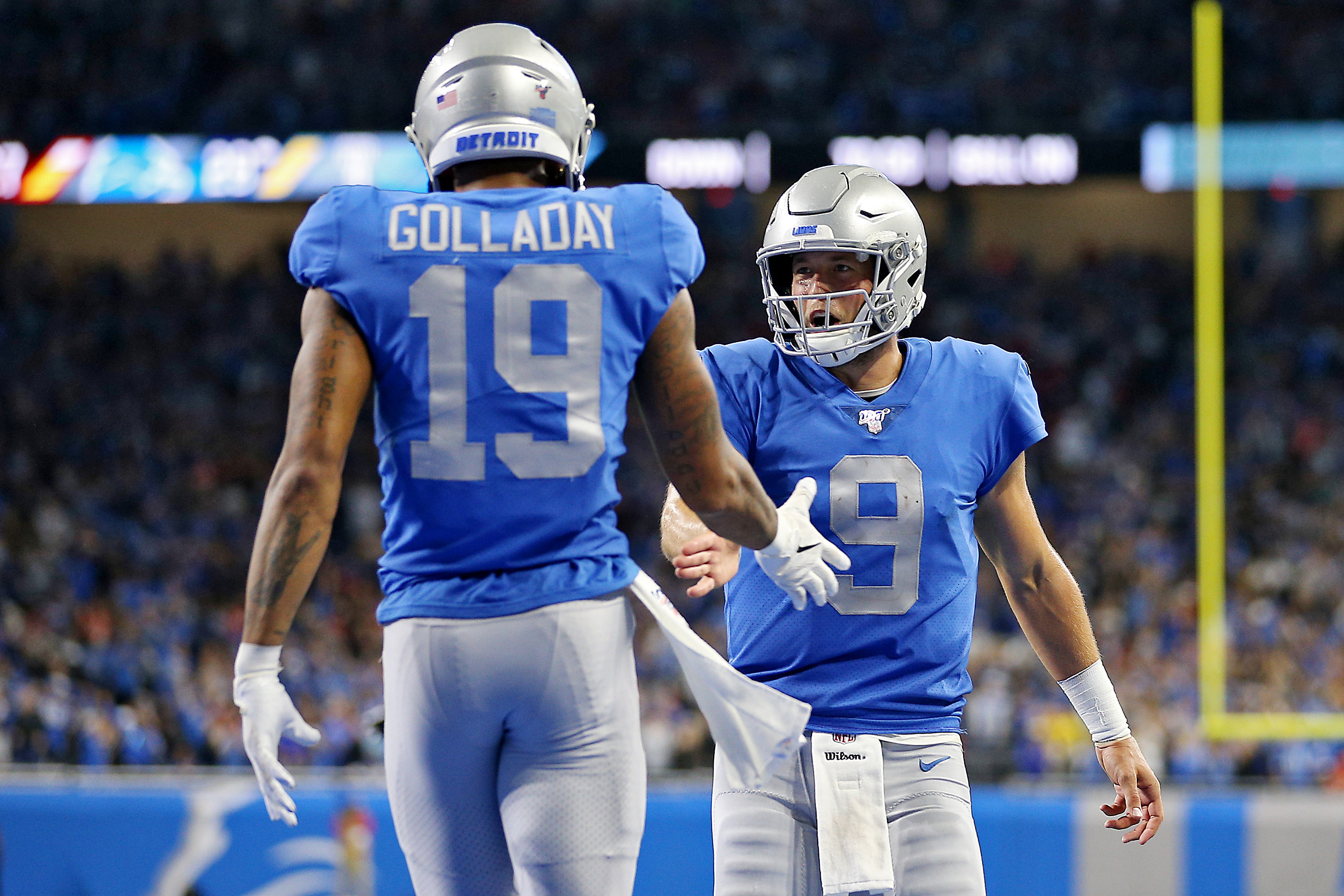 Lions rule out starters D'Andre Swift, Kenny Golladay, Danny Amendola;  Matthew Stafford questionable