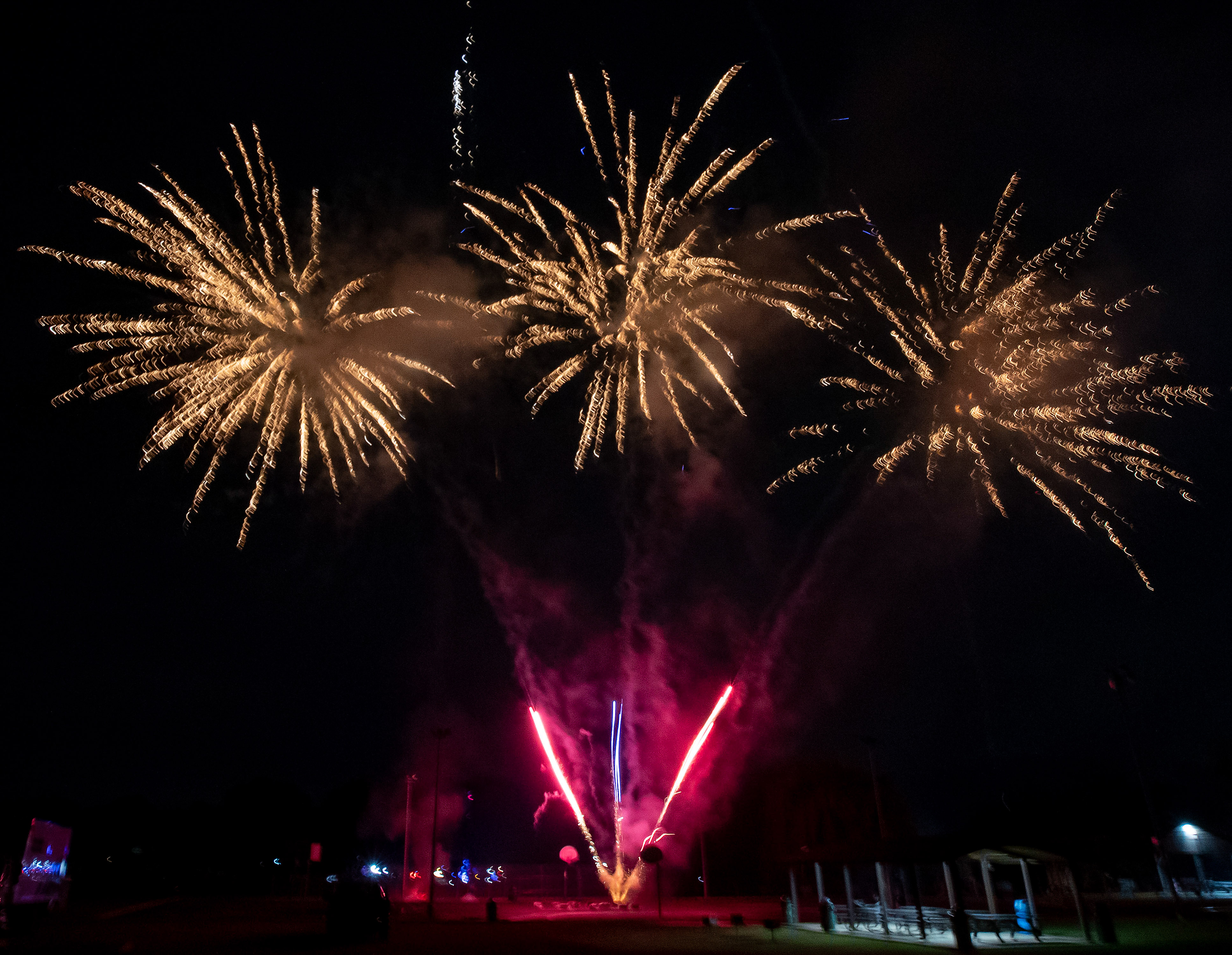 Fireworks and Food Trucks at Koons Park