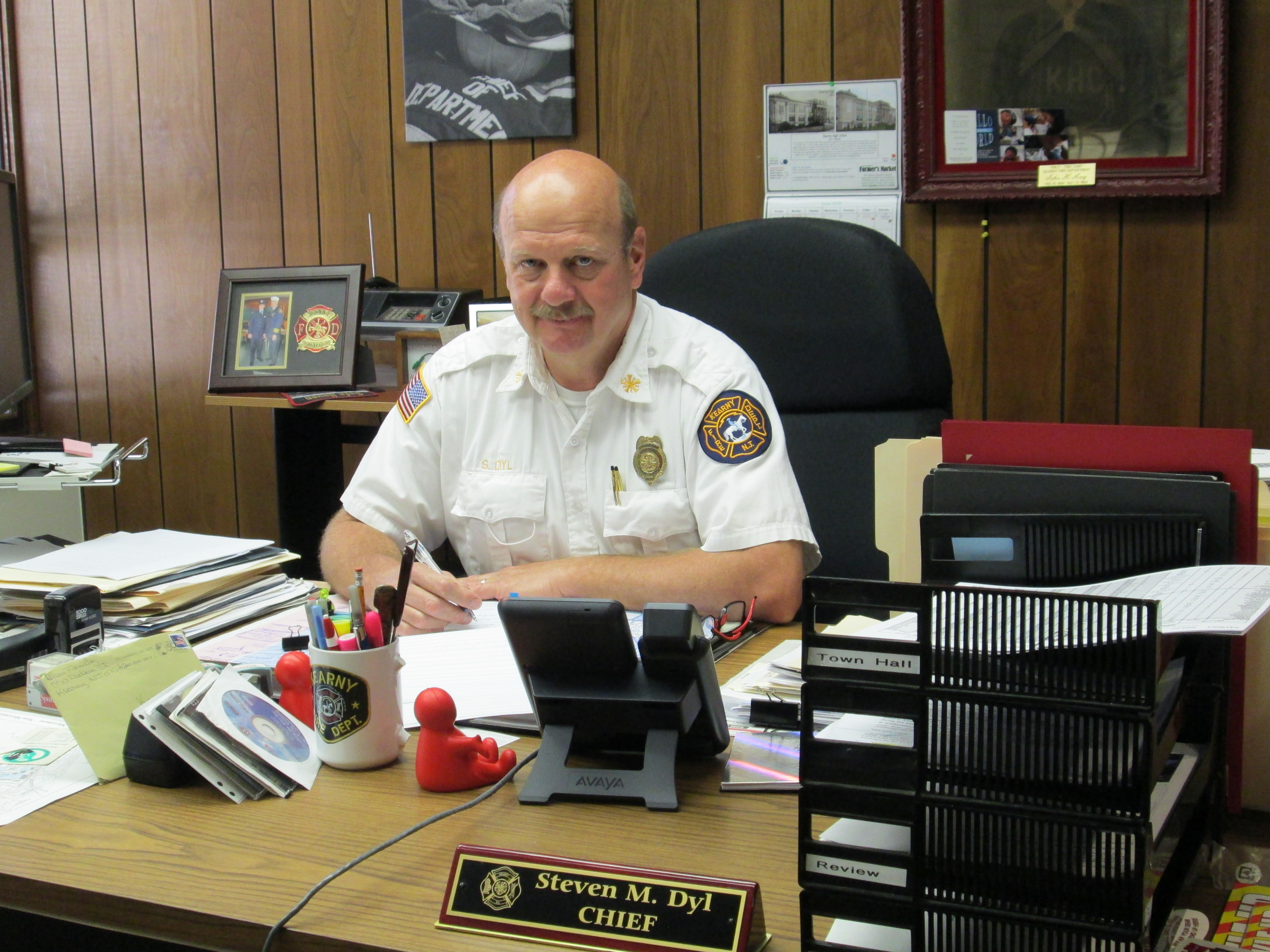 After 35 years, Kearny fire chief calls it a career - nj.com