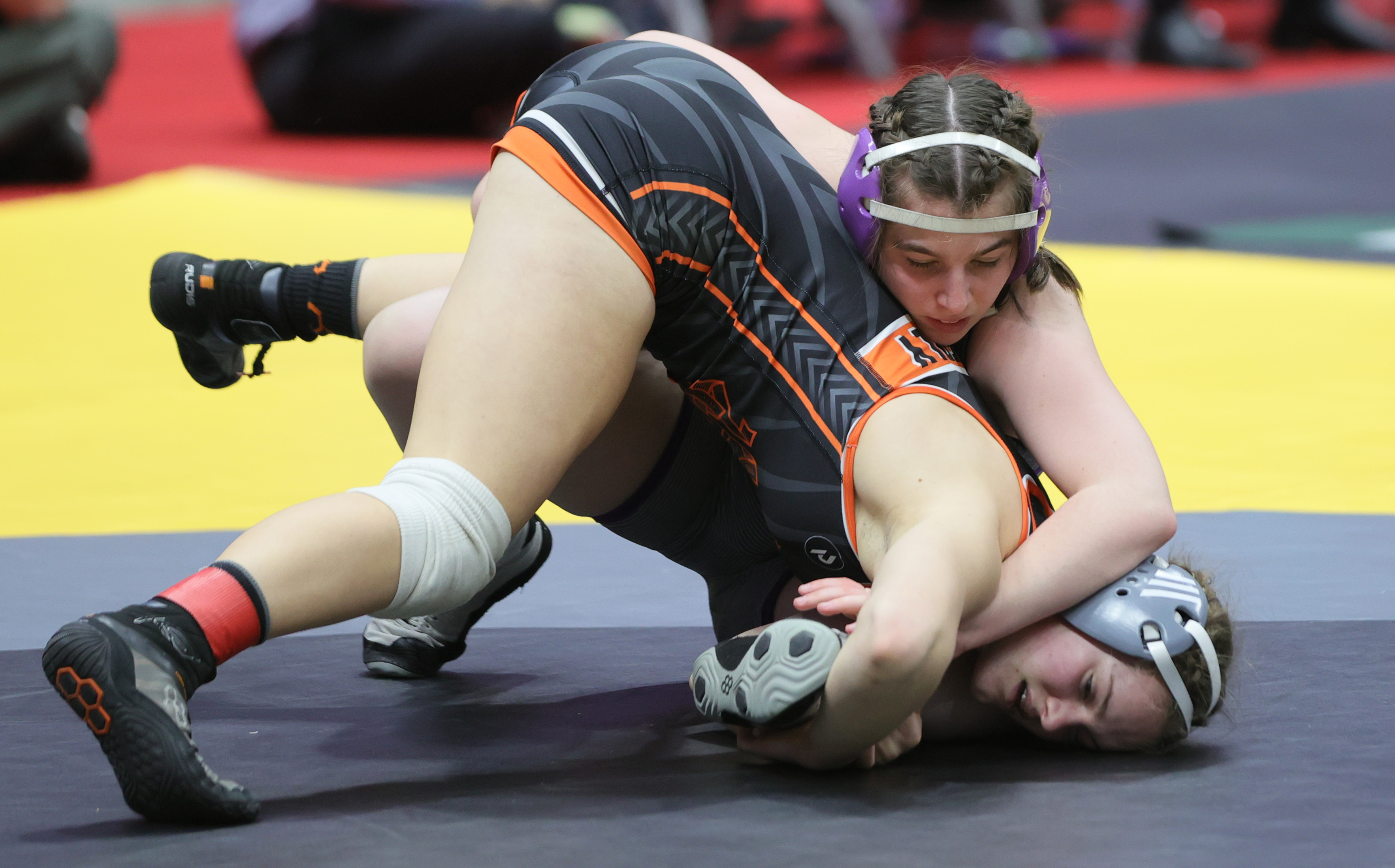 First round of the girls state wrestling tournament, March 10, 2023 ...