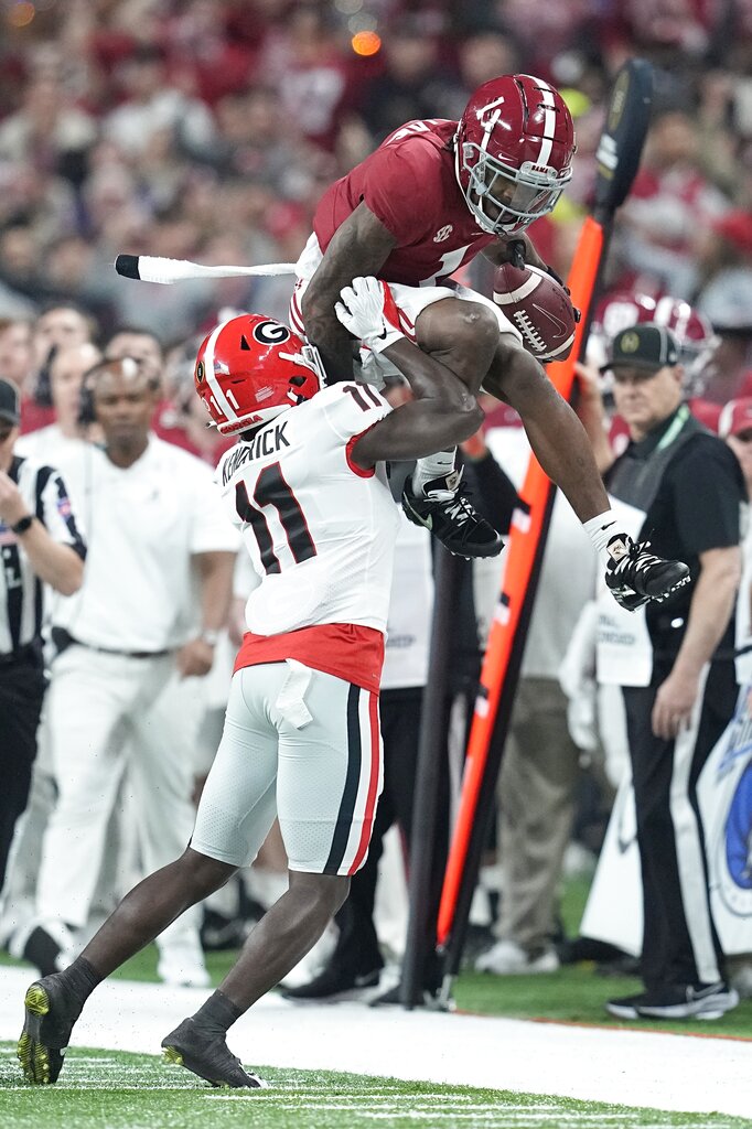 Jameson Williams Wears Red Highwater Pants & Sneakers to NFL Draft –  Footwear News