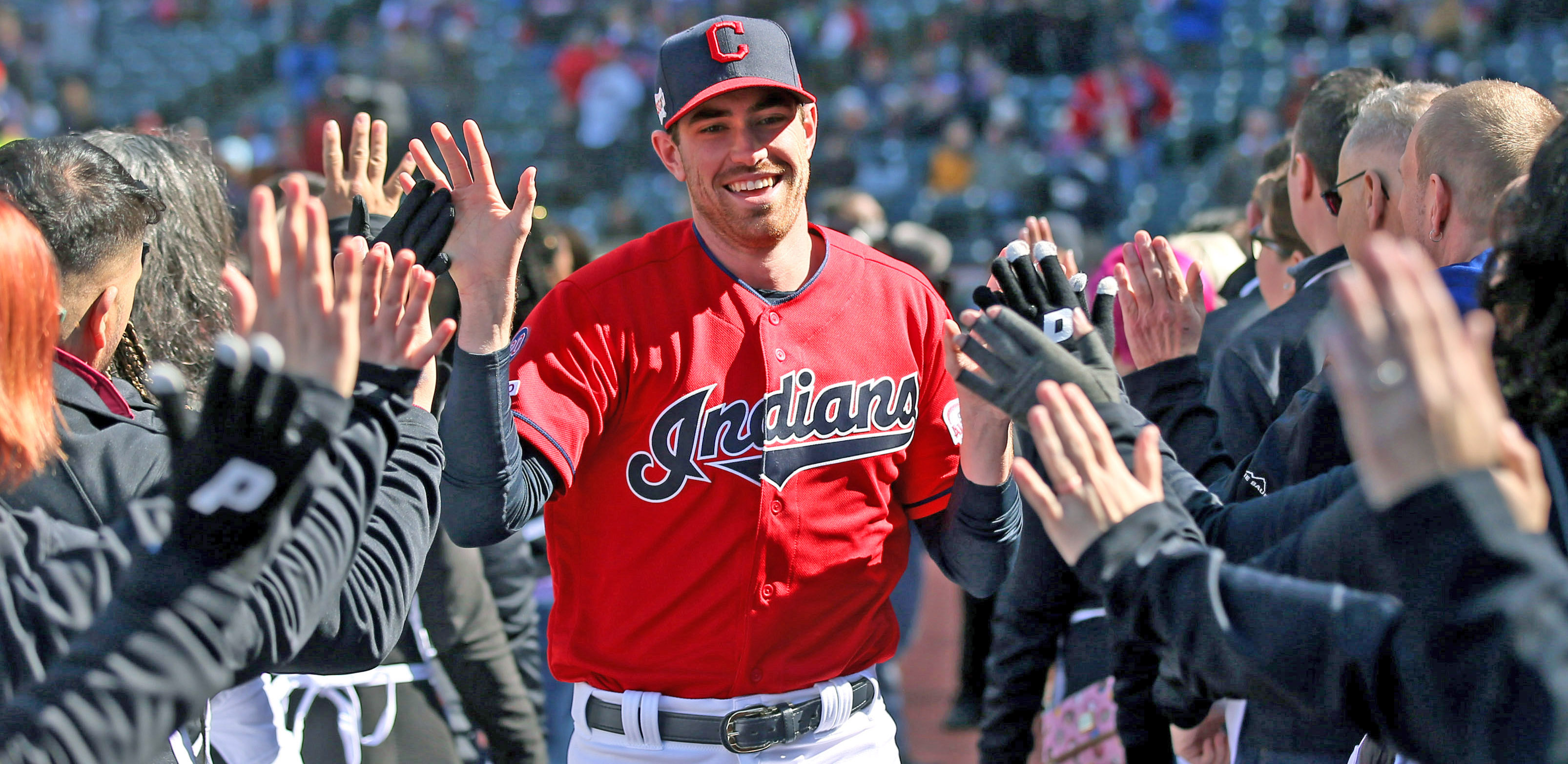 Trevor Bauer attends Indians game day after trade to Reds