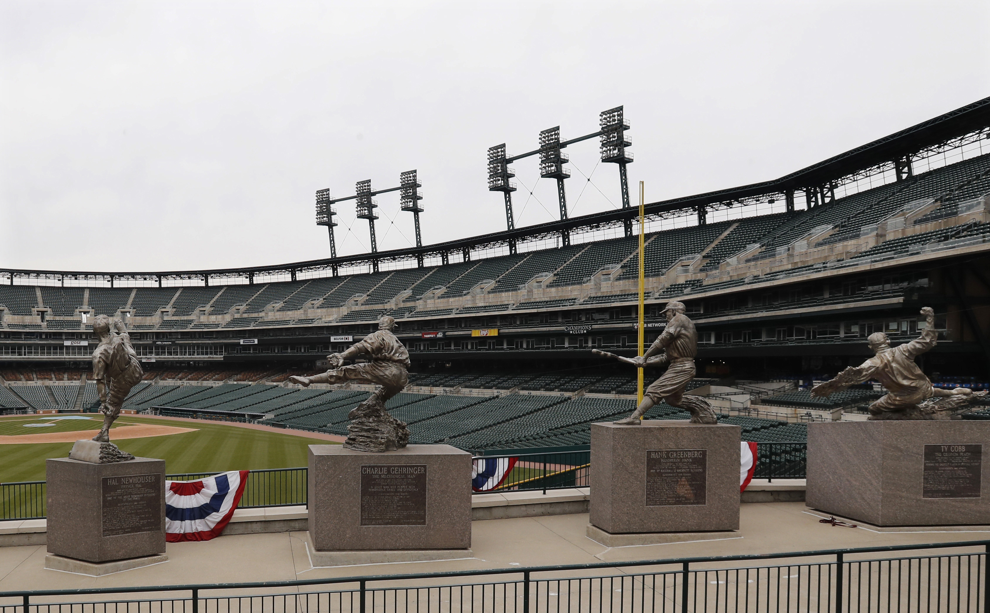 Ty Cobb Jersey at Comerica Park - Home the Detroit Tigers …