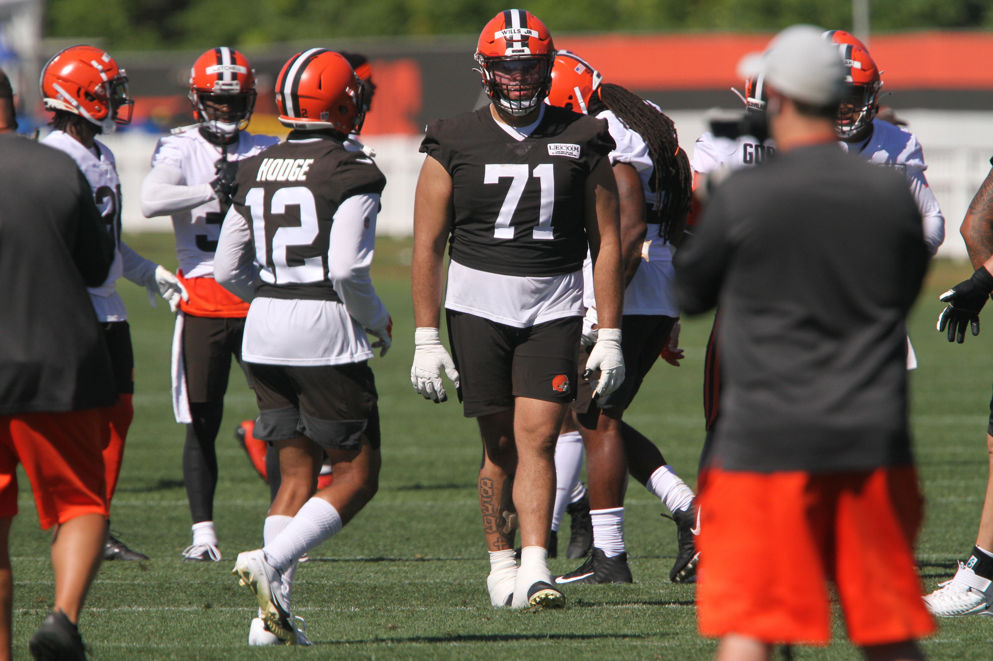 Cleveland Browns Camp: Beckham Jr. update, depth chart insight, and  Conklin's lofty goal