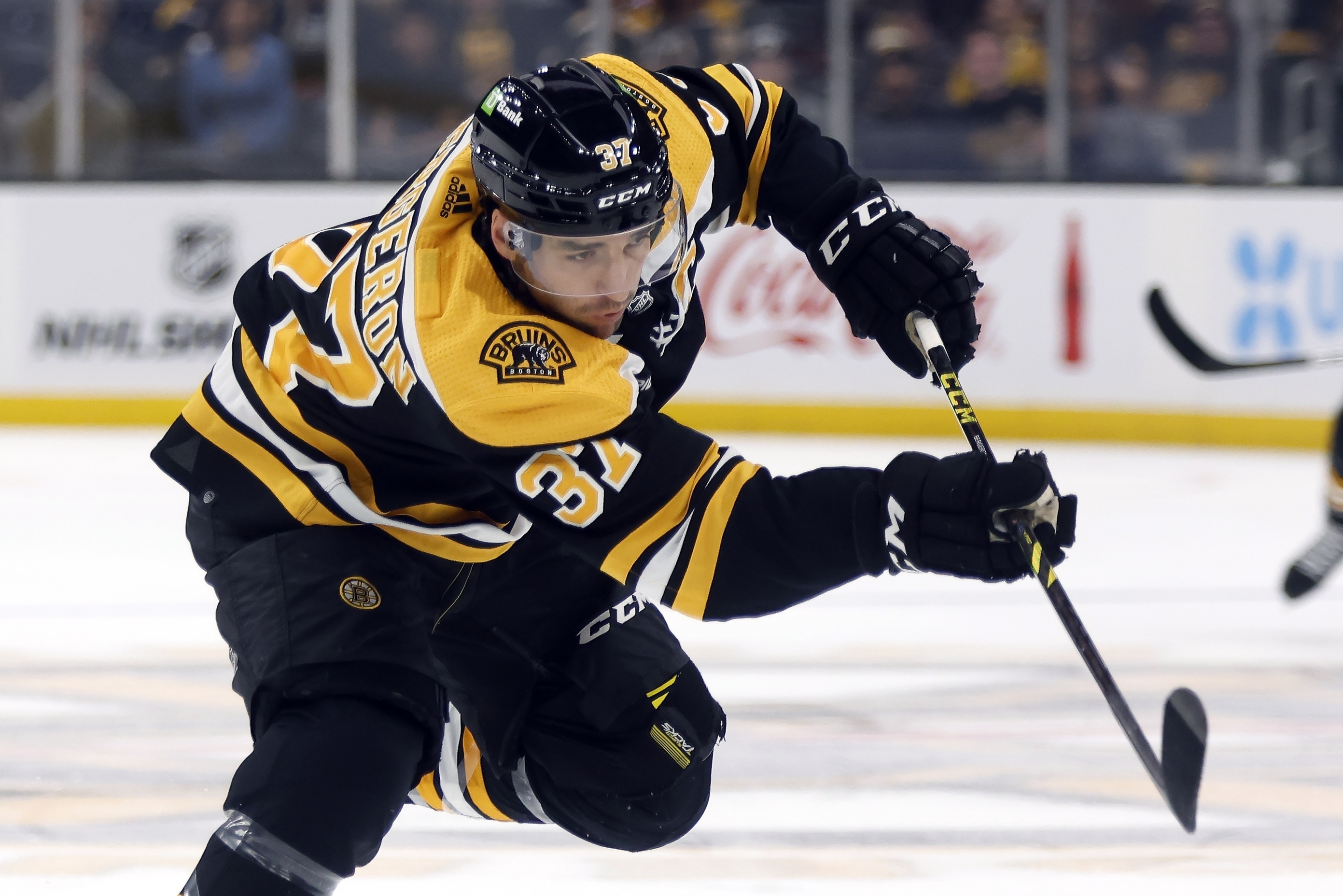 Boston Bruins bring back captain Patrice Bergeron, David Krejci
