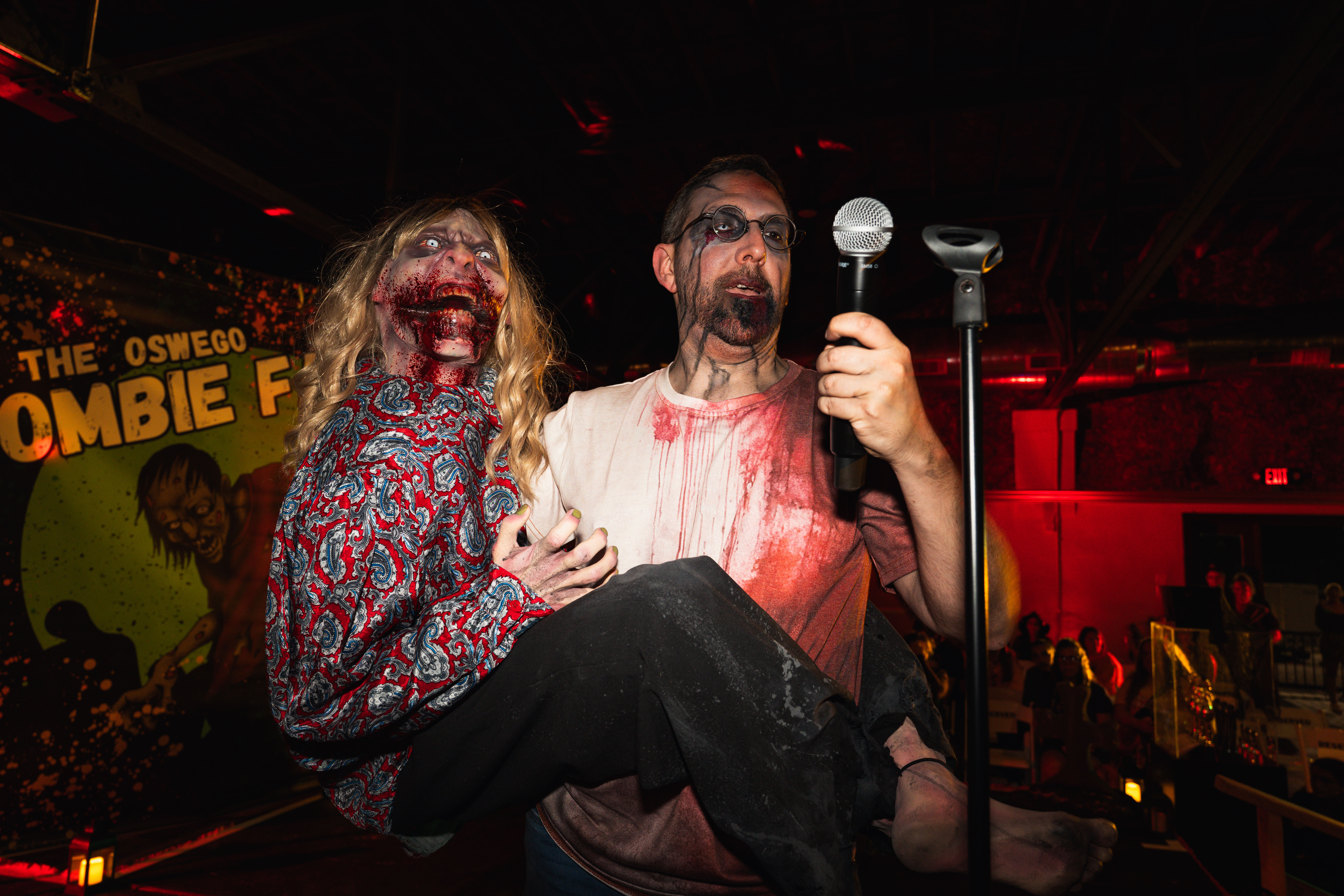 Monsters, zombies take over the runway at perfectly frightening