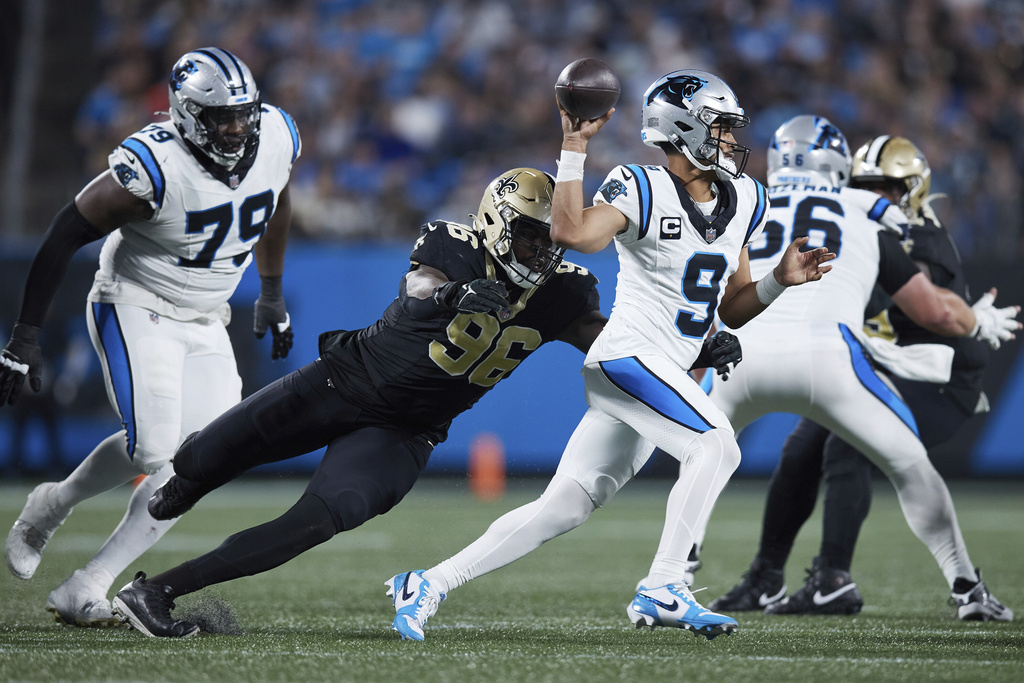 Panthers lose to Saints 20-17; Bryce Young struggles