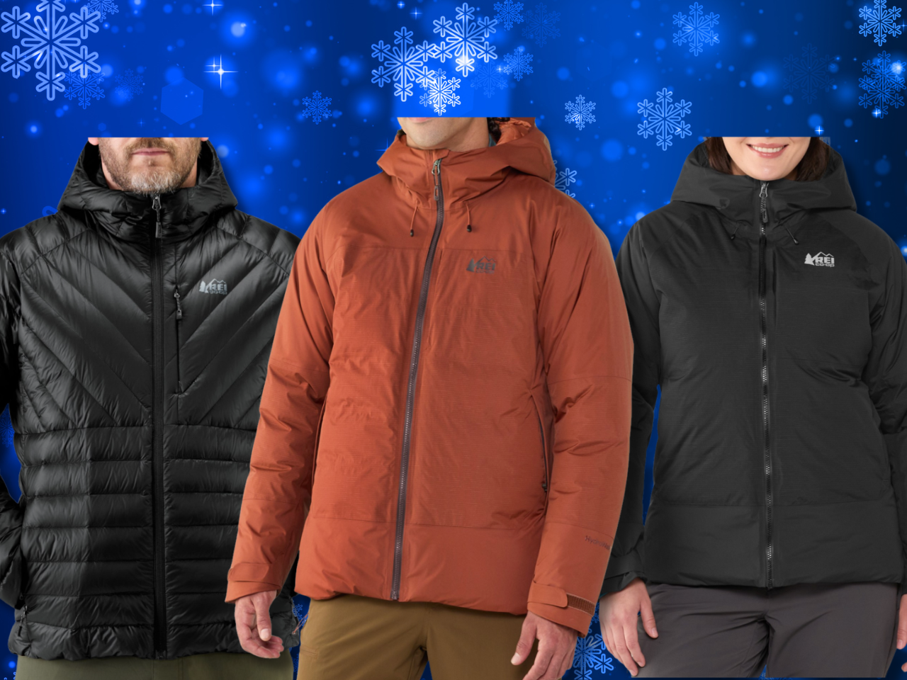 Winter jackets on sale at REI includes Co-op and premium brands