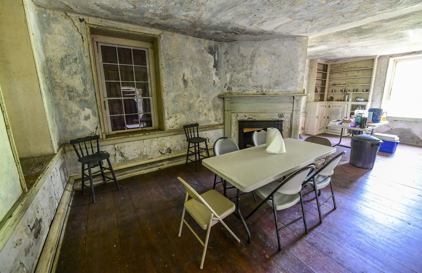 Restoring the Roseberry House, July 16, 2021