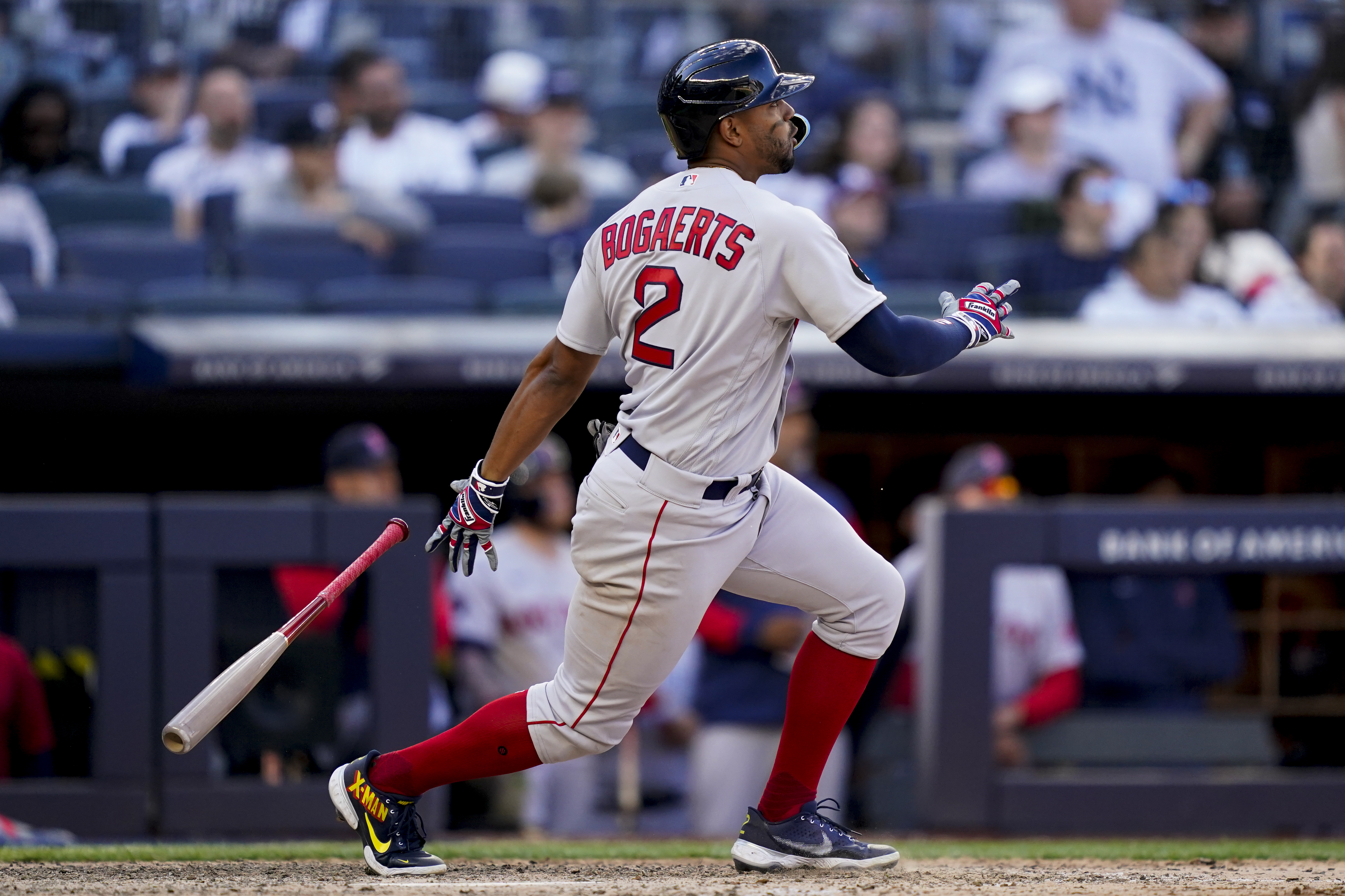Bogaerts scores on wild pitch in 11th, Red Sox top Yanks 5-4 - The San  Diego Union-Tribune
