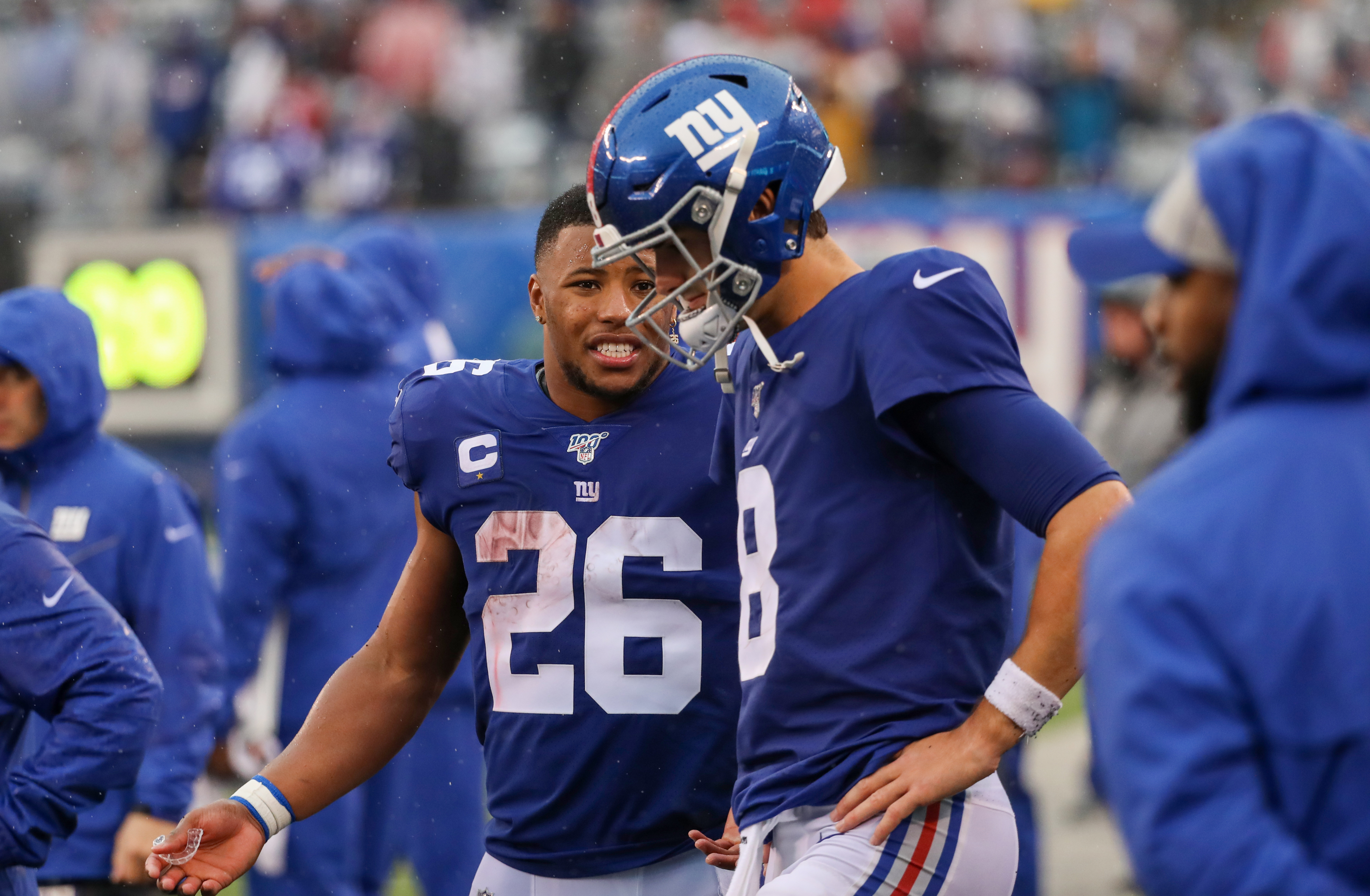 Why Daniel Jones, Sterling Shepard, Saquon Barkley, 2 other Giants could  face fines for partying in New York City 