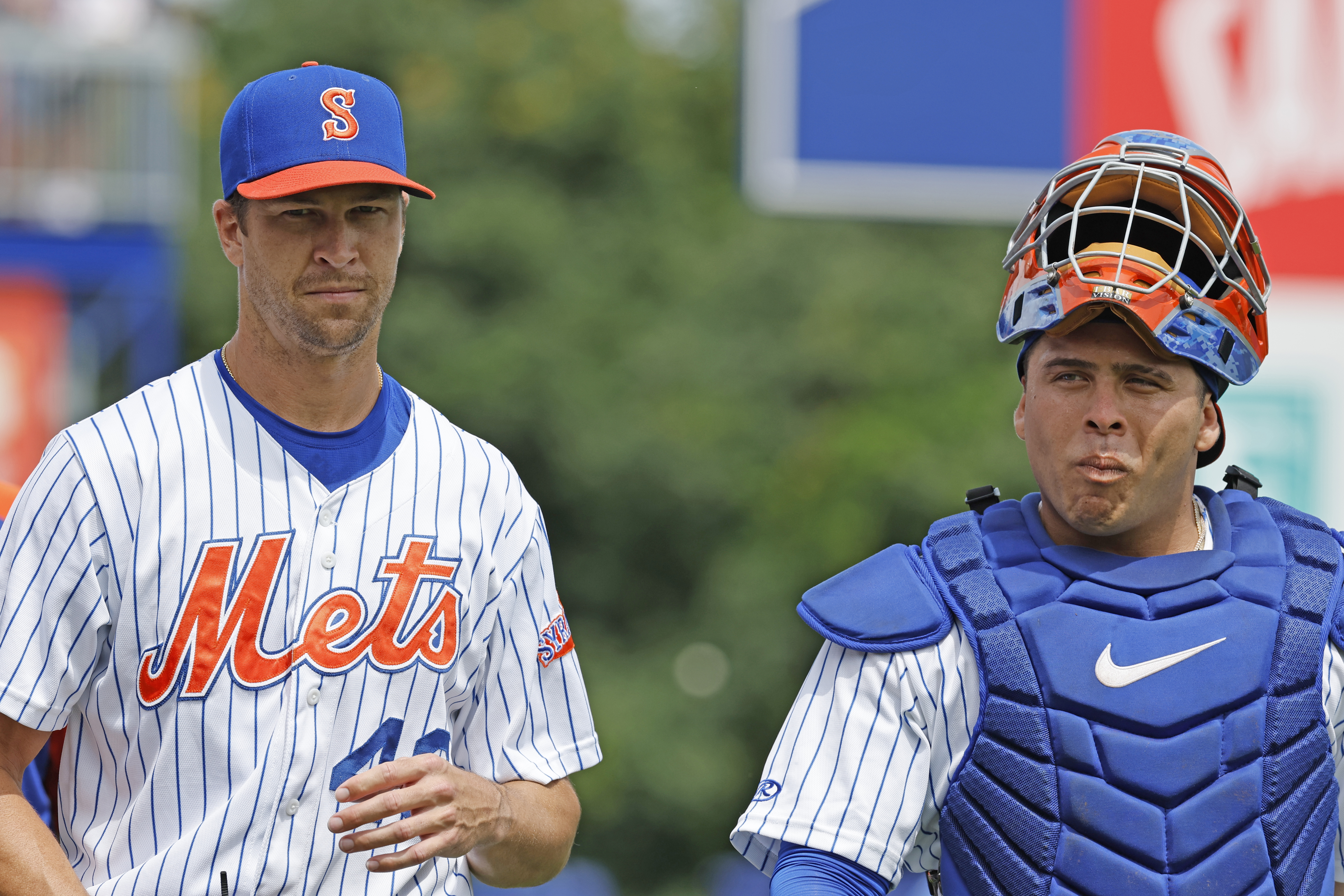 Jacob deGrom knocked around in second rehab start with Syracuse